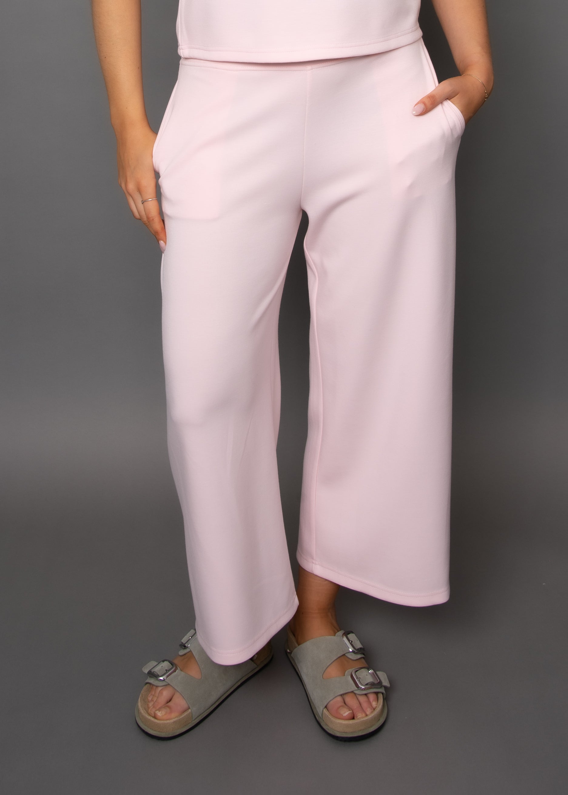 VICTORIA SOFT KNIT CROPPED PANT - MARYS ROSE