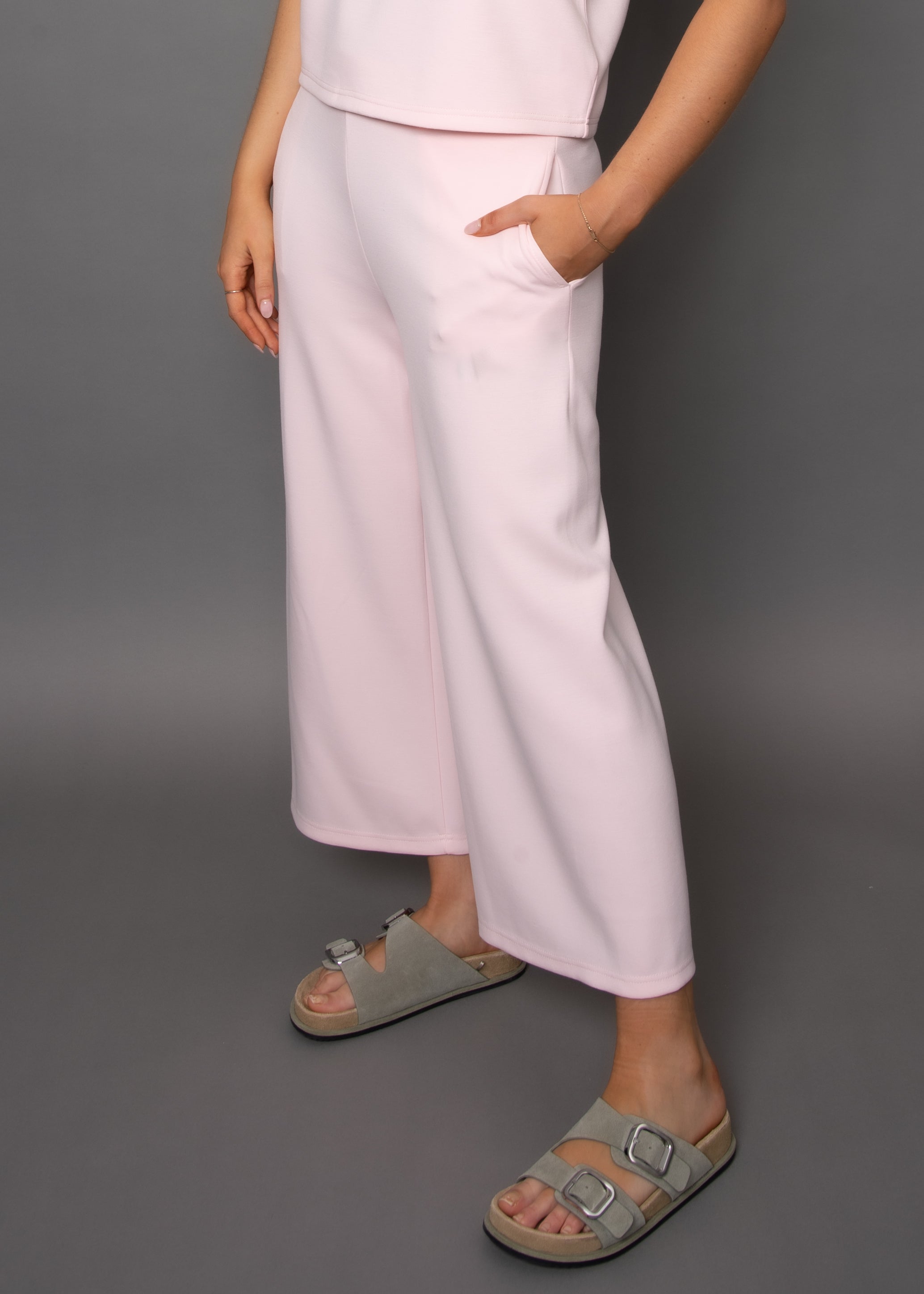 VICTORIA SOFT KNIT CROPPED PANT - MARYS ROSE