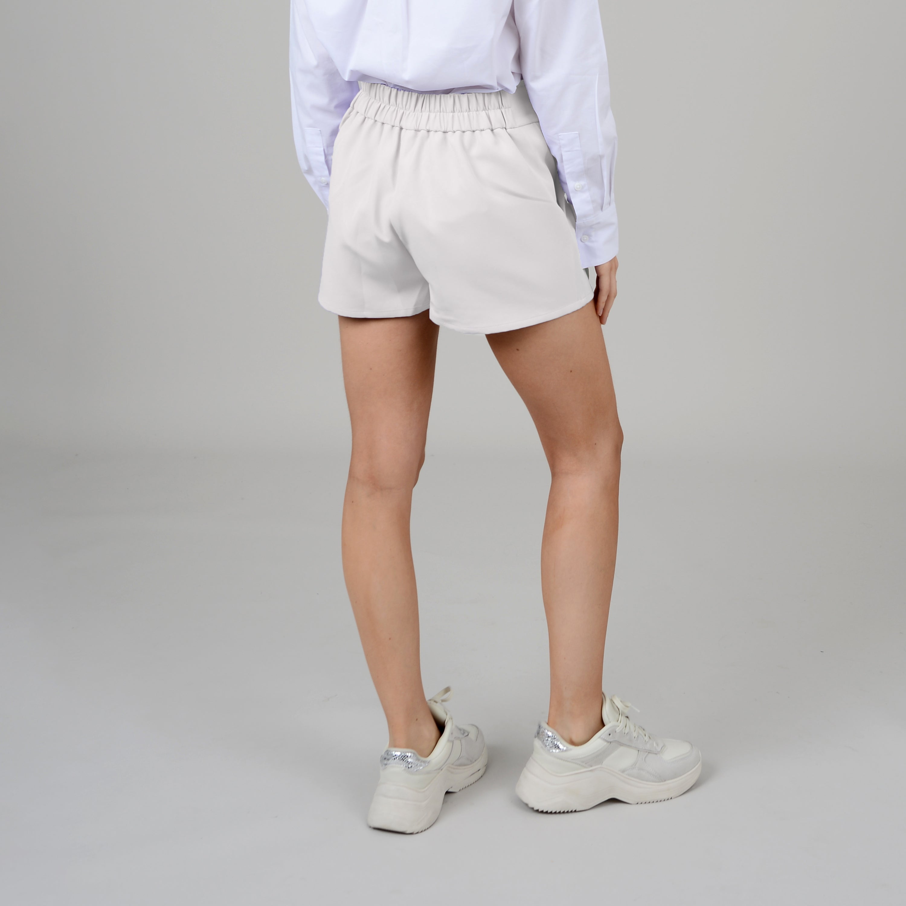 STARRY KNIT SKORT - STONE