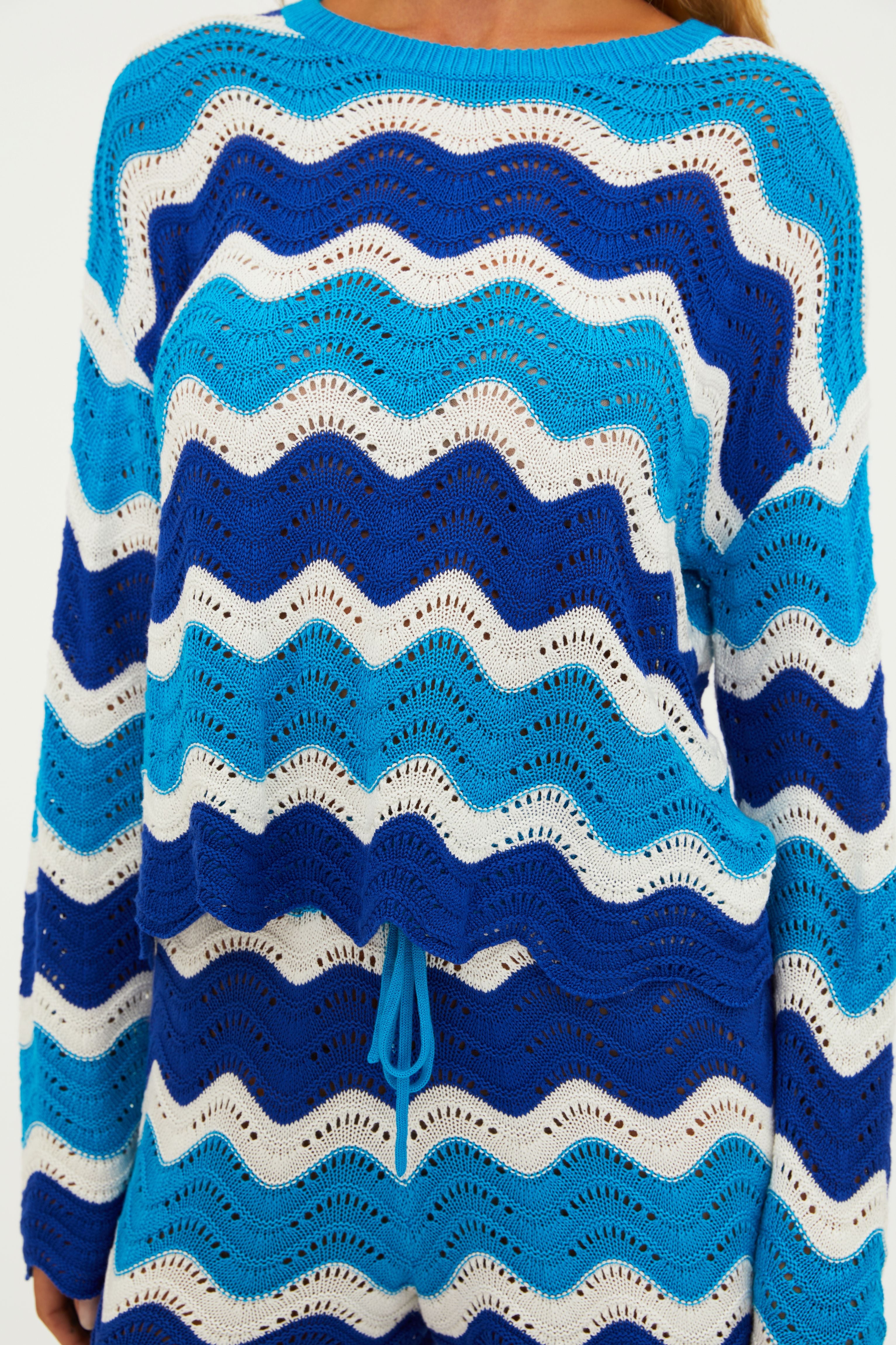 BALBOA BEACH COVER UP SET - RIVIERA WAVES