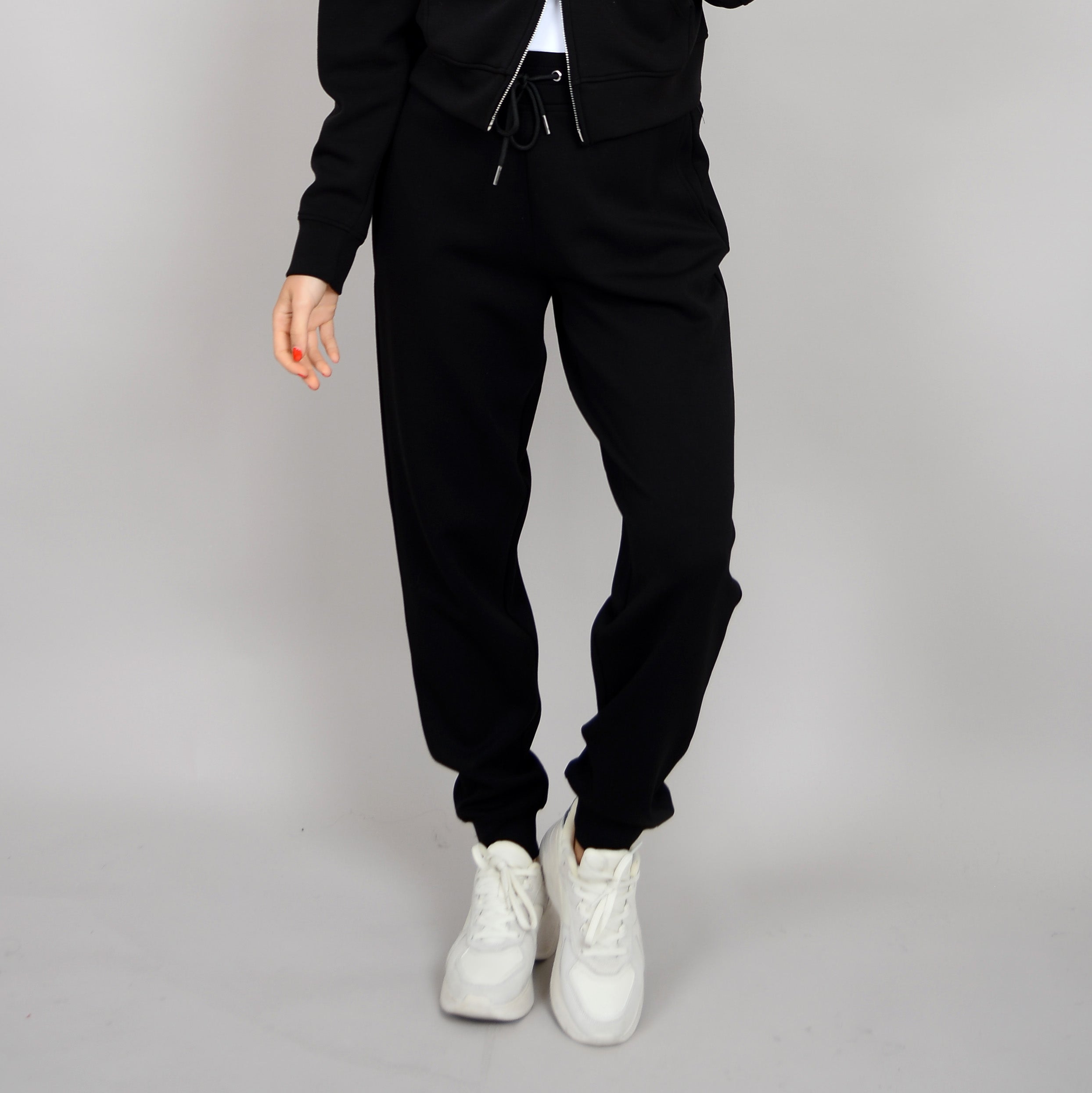 JOSELLE KNIT JOGGER - BLACK