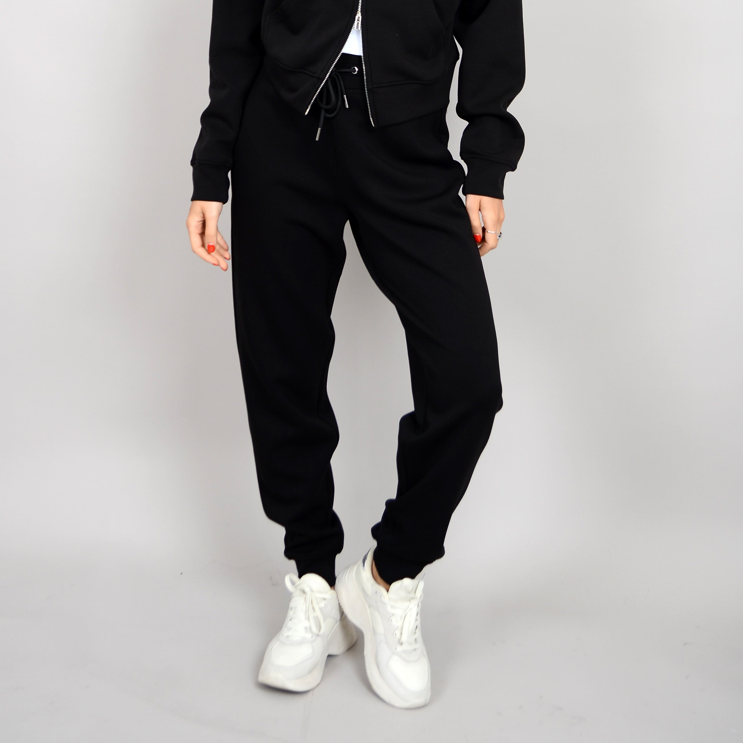 JOSELLE KNIT JOGGER - BLACK
