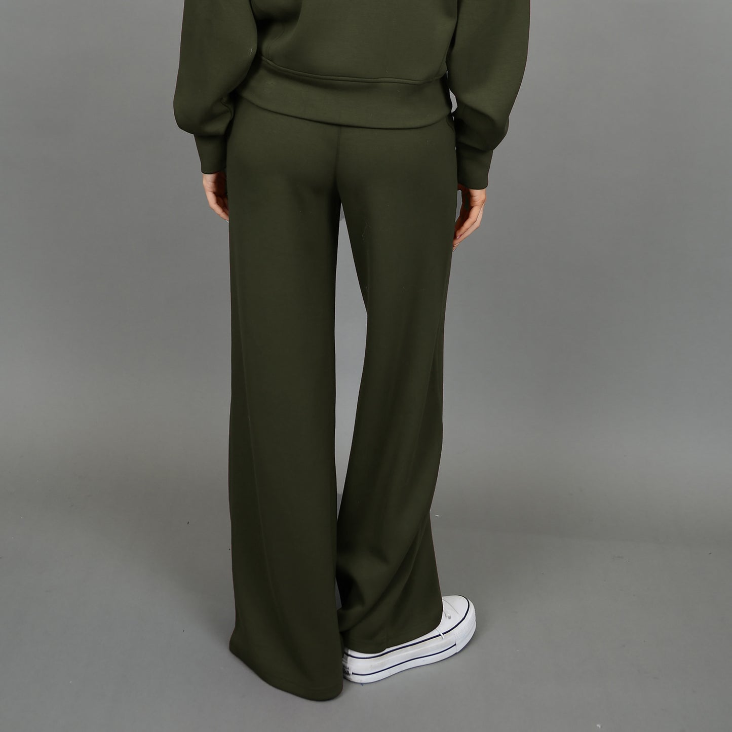 ERIKA KNIT PANT - OLIVE NIGHT