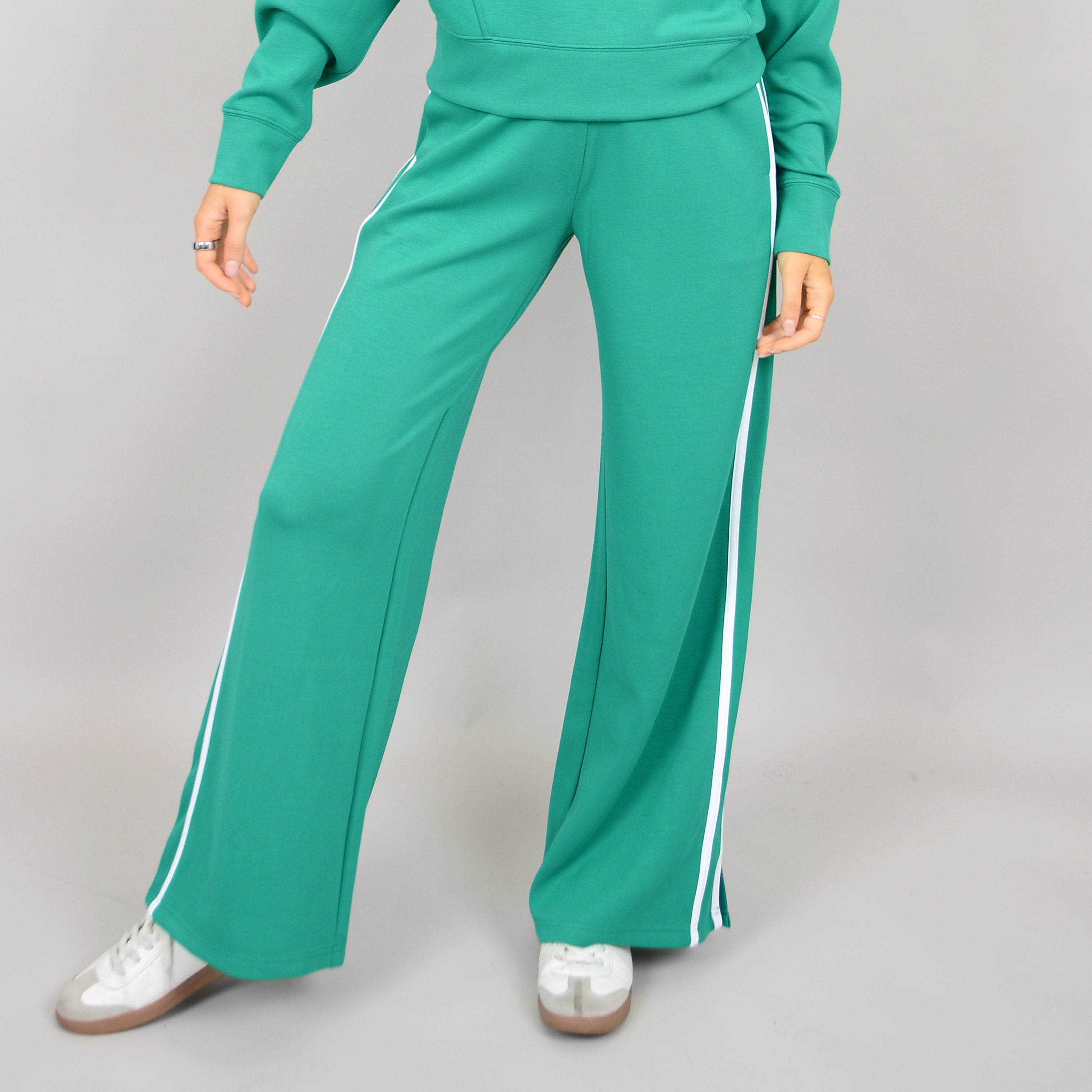 VALENCIA SOFT KNIT PANT - CREME DE MENTHE