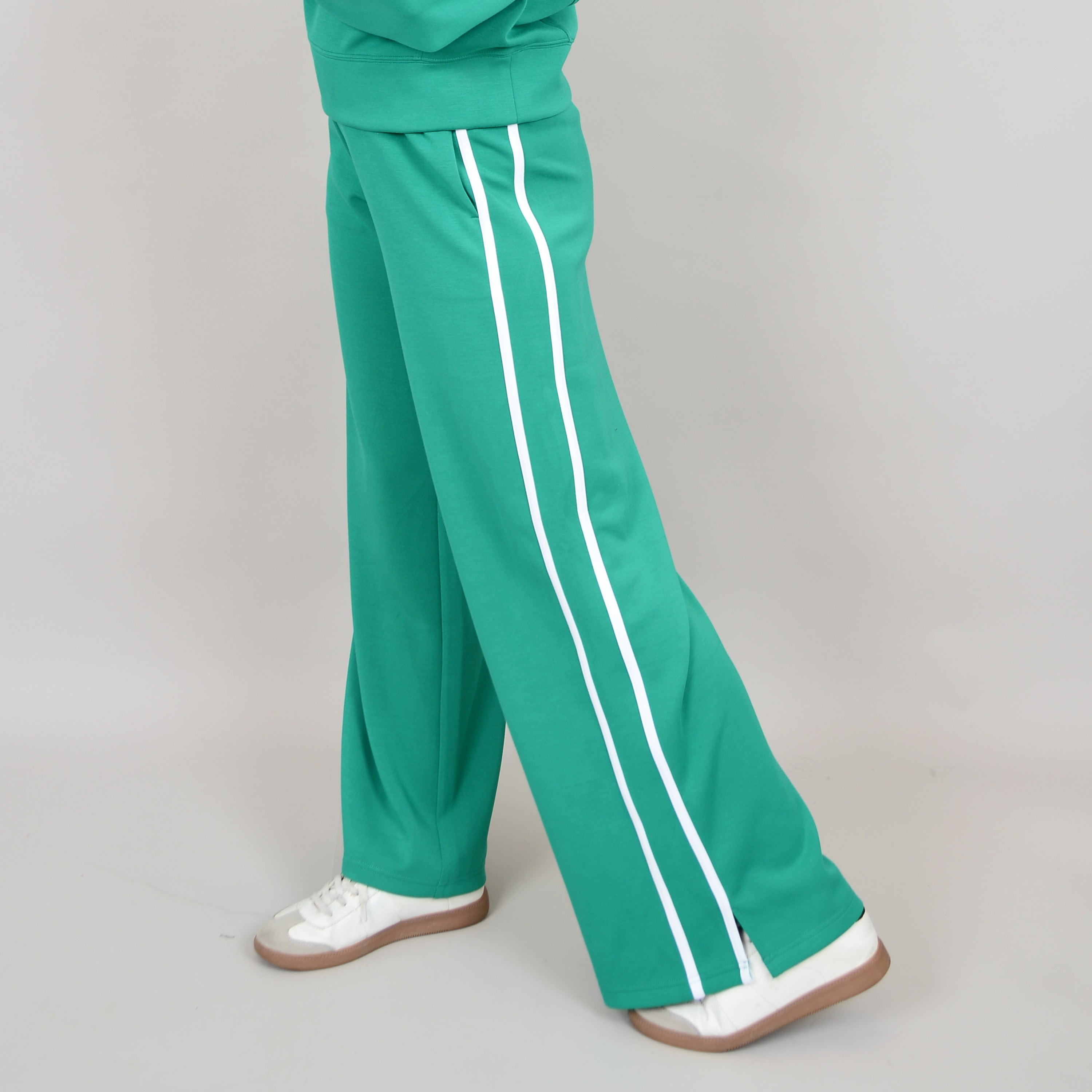 VALENCIA SOFT KNIT PANT - CREME DE MENTHE