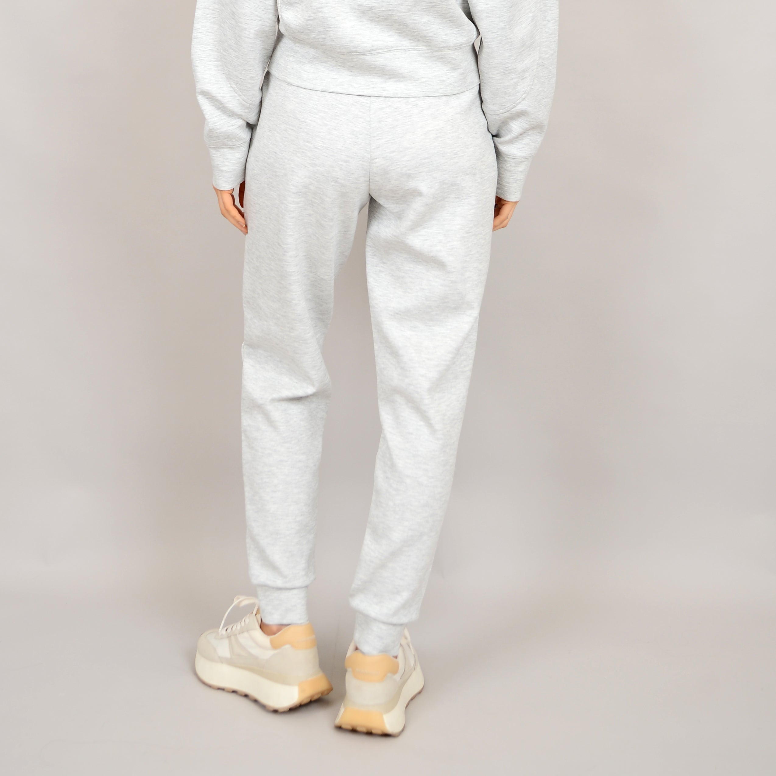 JOSELLE KNIT JOGGER - LIGHT GREY