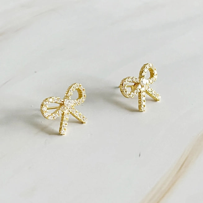 MINI BOW EARRINGS