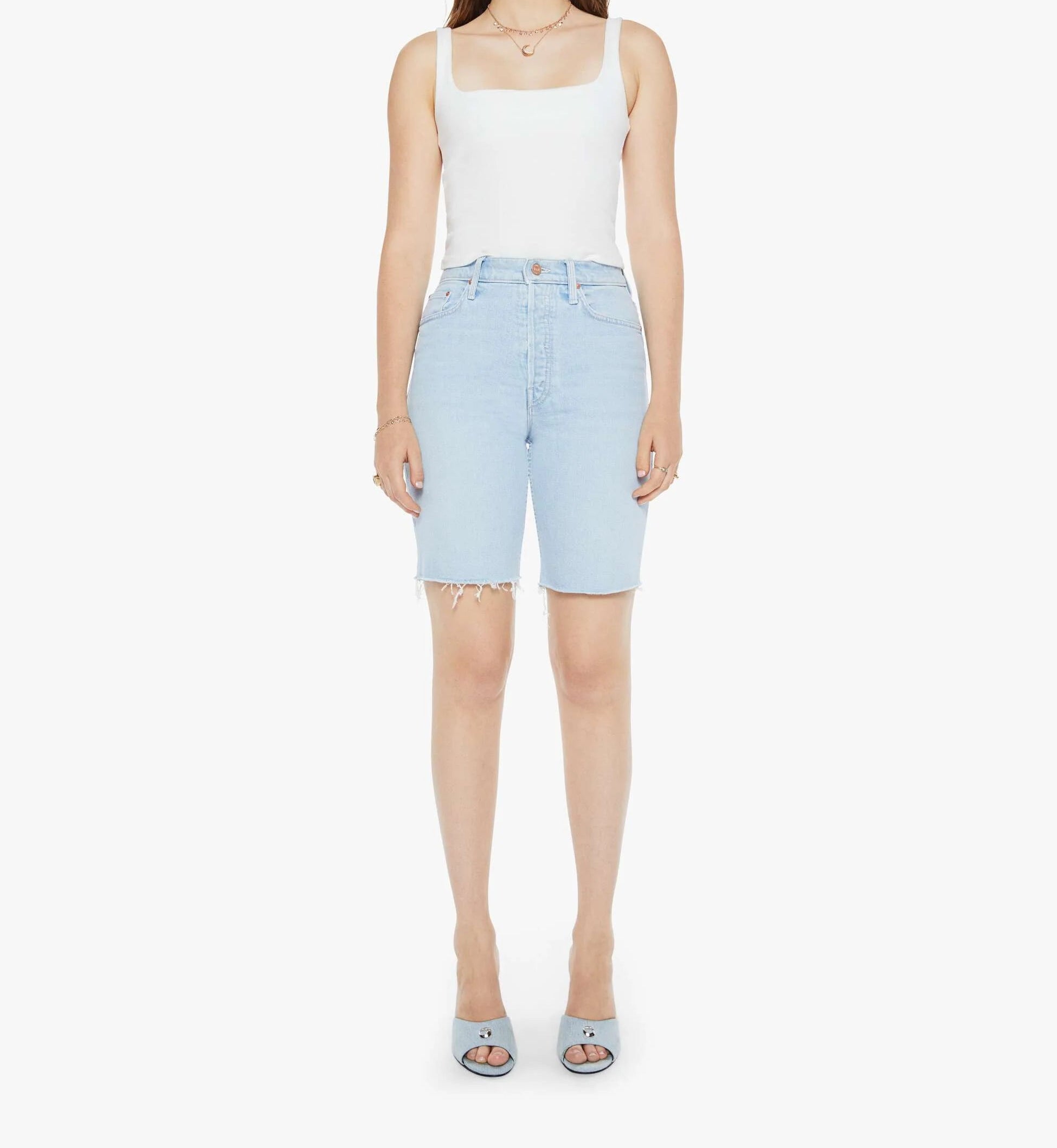 THE HIGH WAISTED RIDER BERMUDA SHORT - COWABUNGA