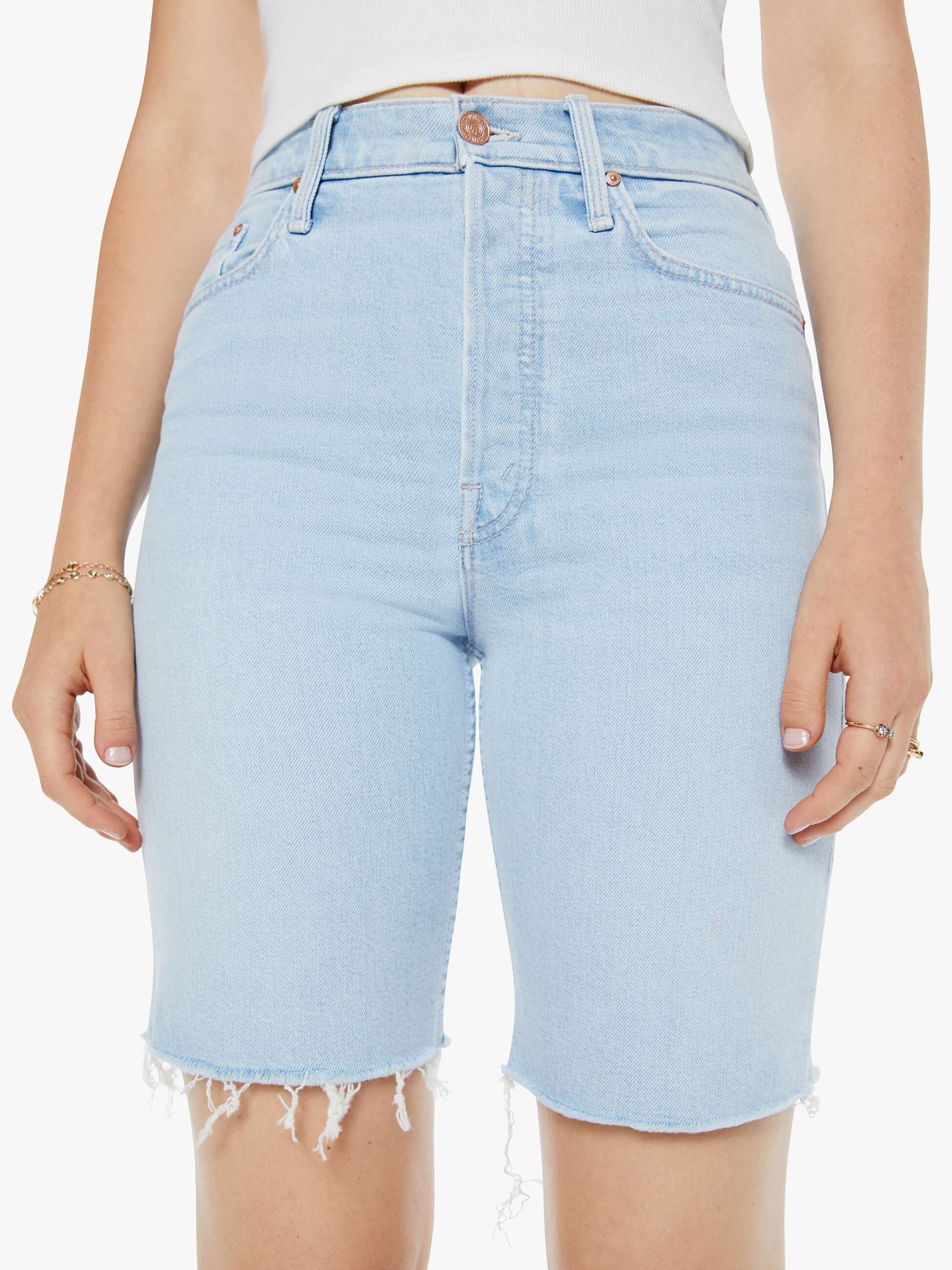 THE HIGH WAISTED RIDER BERMUDA SHORT - COWABUNGA