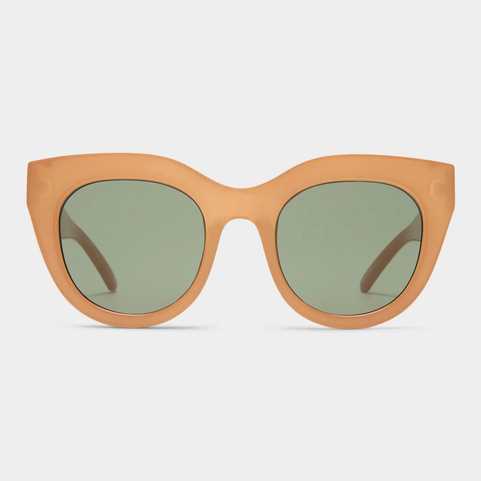AIR HEART SUNGLASSES - CARAMEL