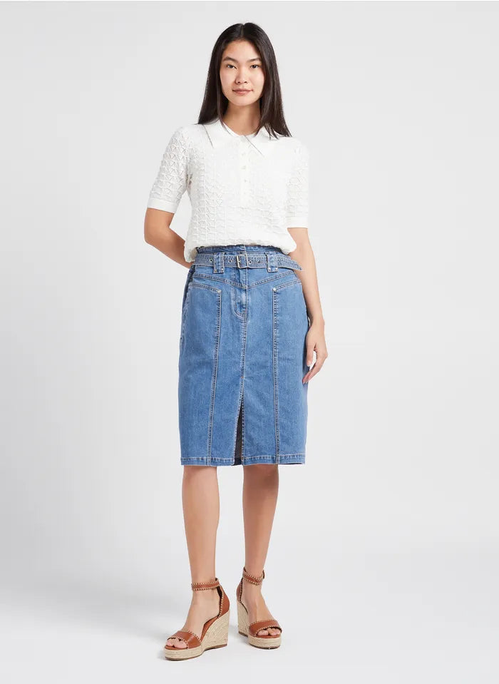 PHILOME TOP - BLANC