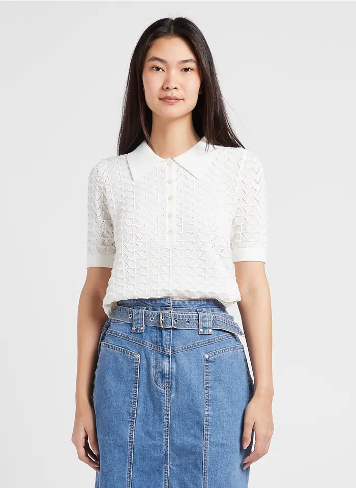 PHILOME TOP - BLANC