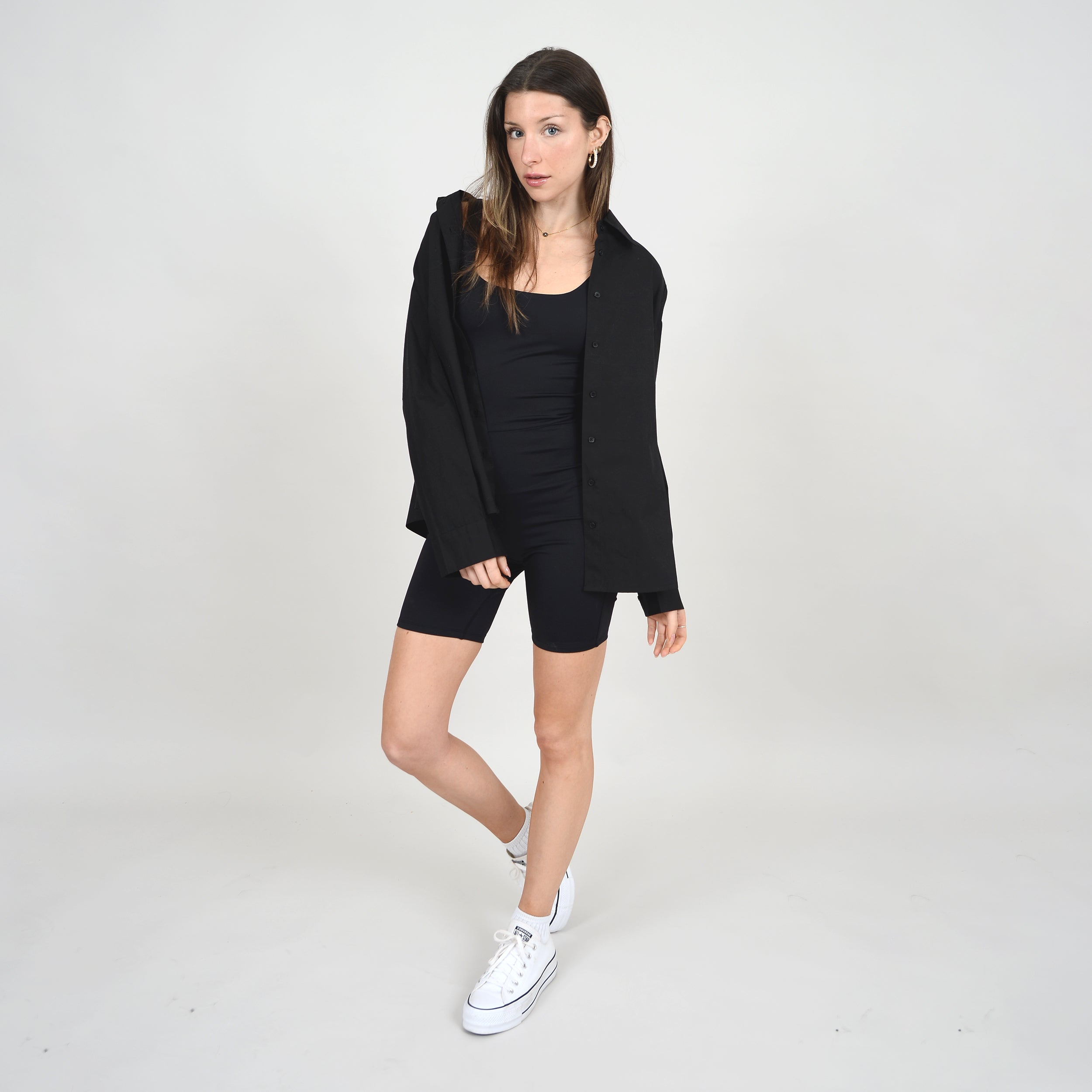TIA U-NECK TANK ROMPER (SECOND SKIN)