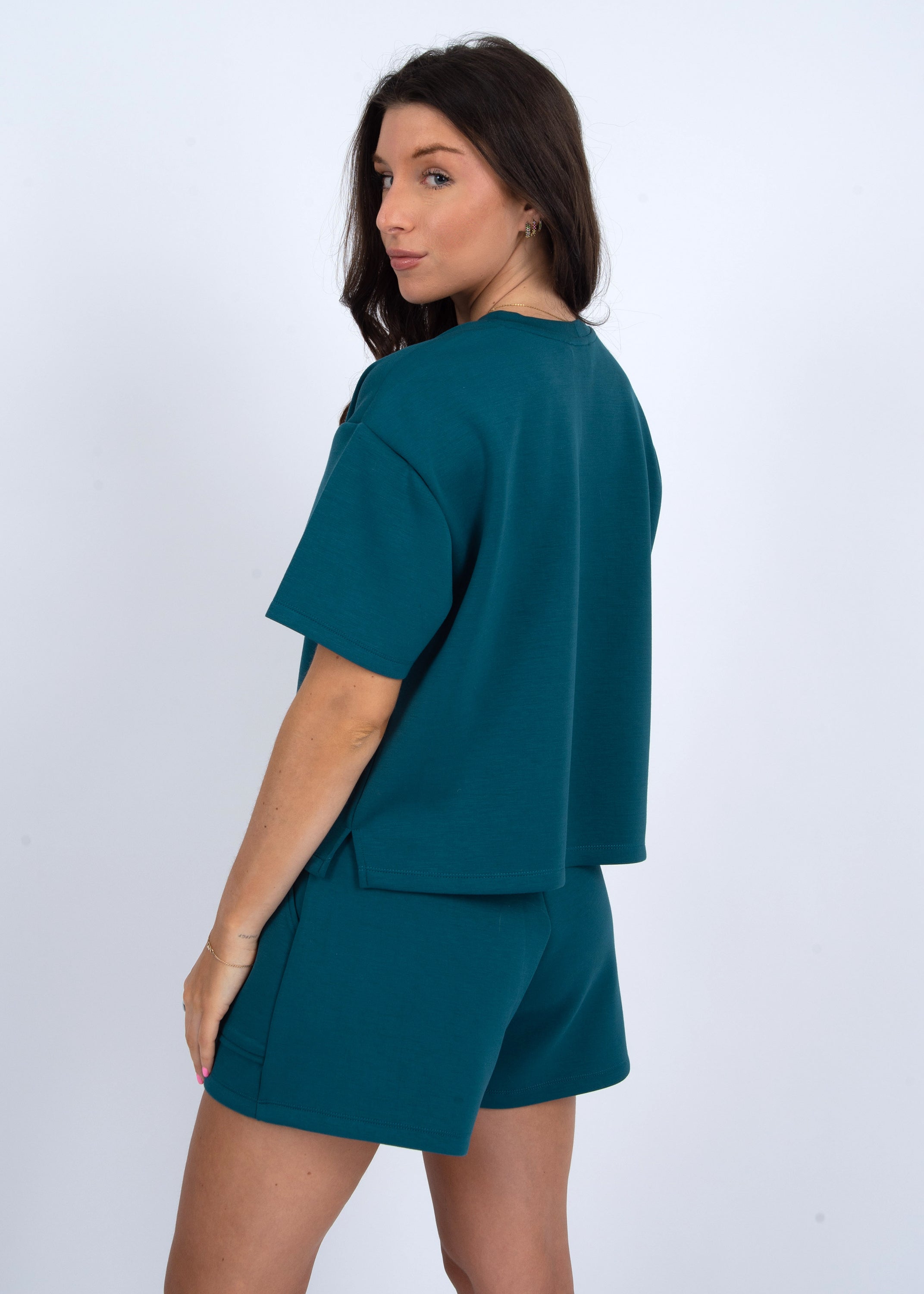 TESS SOFT KNIT TEE - TREKKING