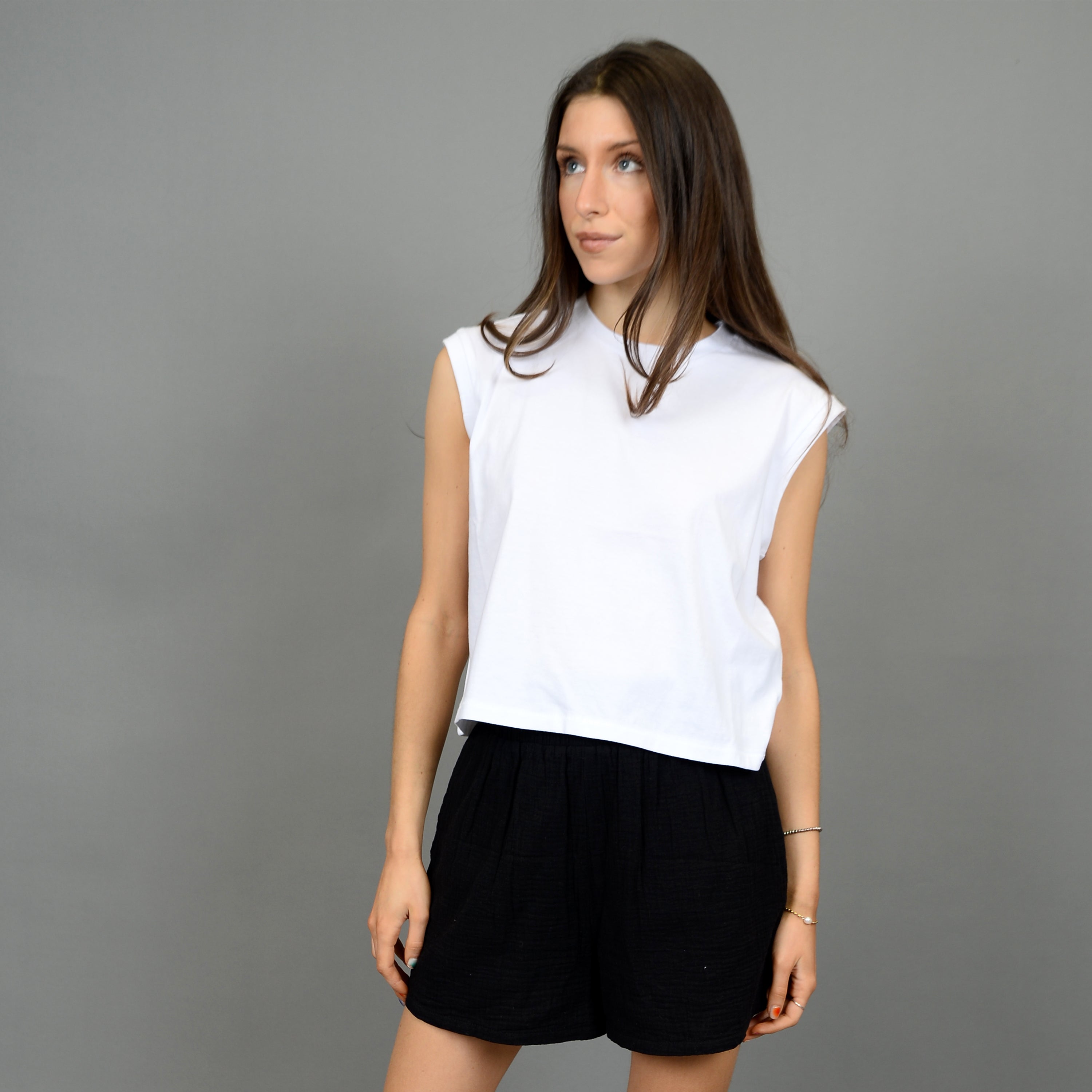 MIVA TANK TOP - WHITE