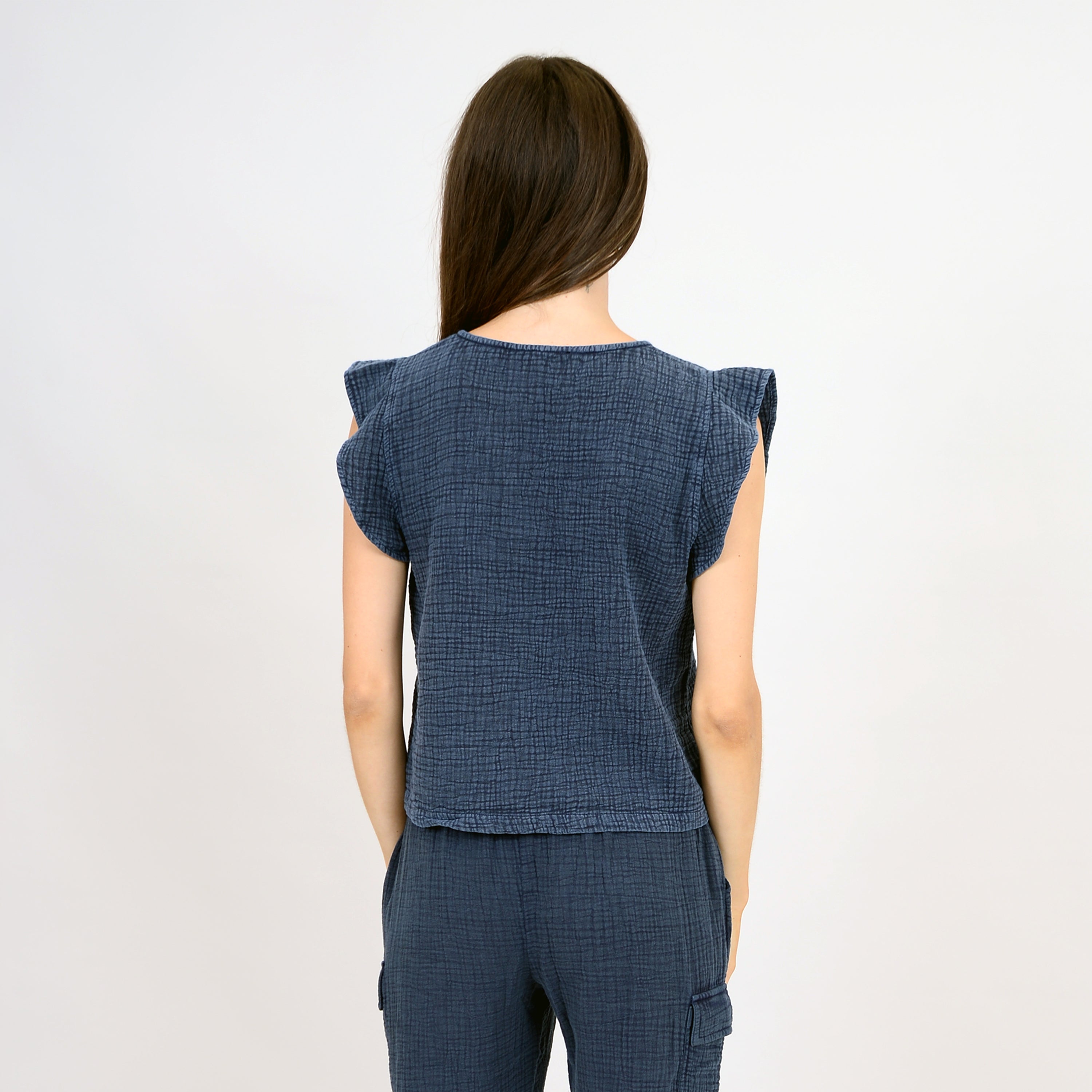 ARIE FLARED SLEEVE TOP