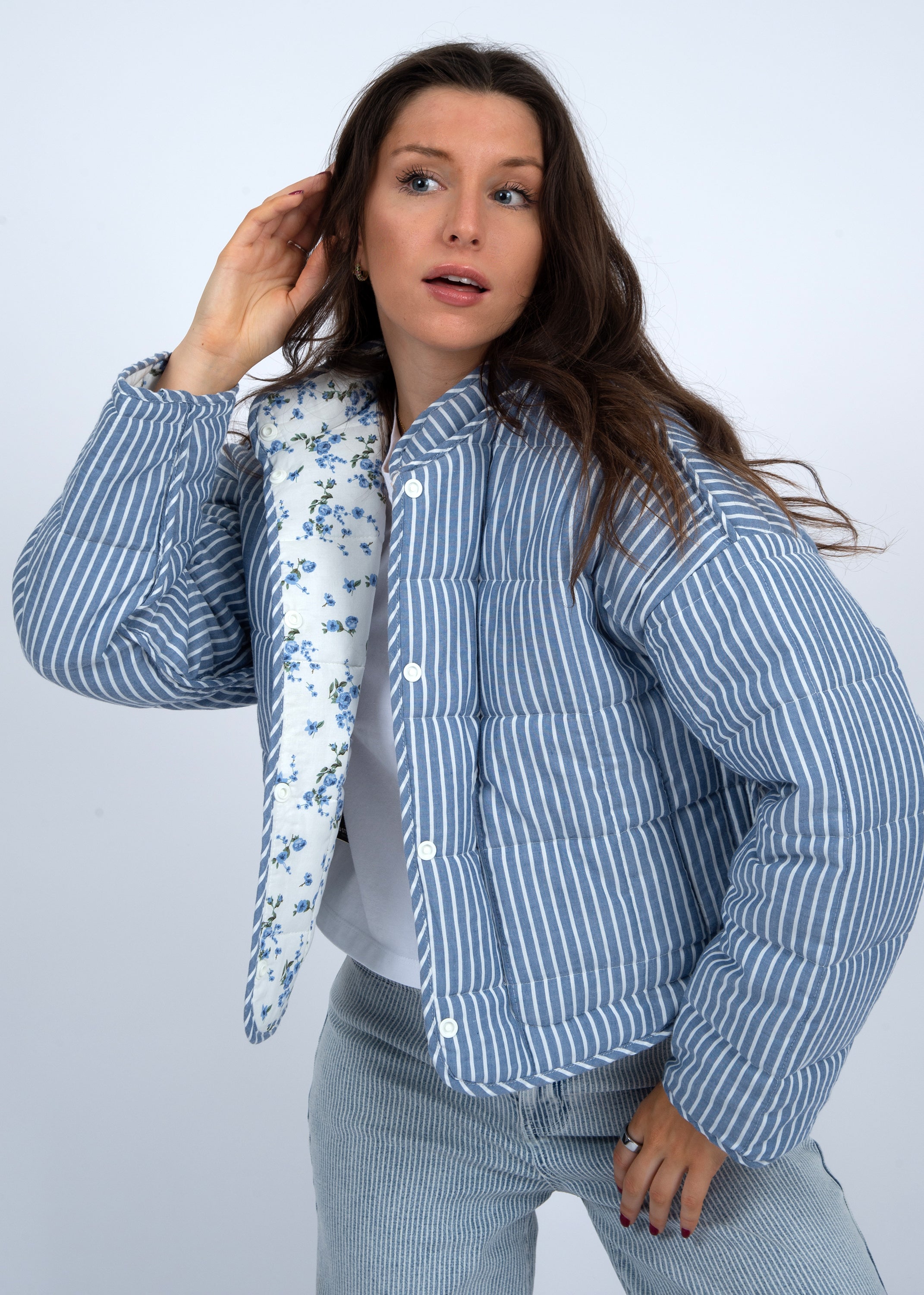 AIME REVERSIBLE QUILTED JACKET