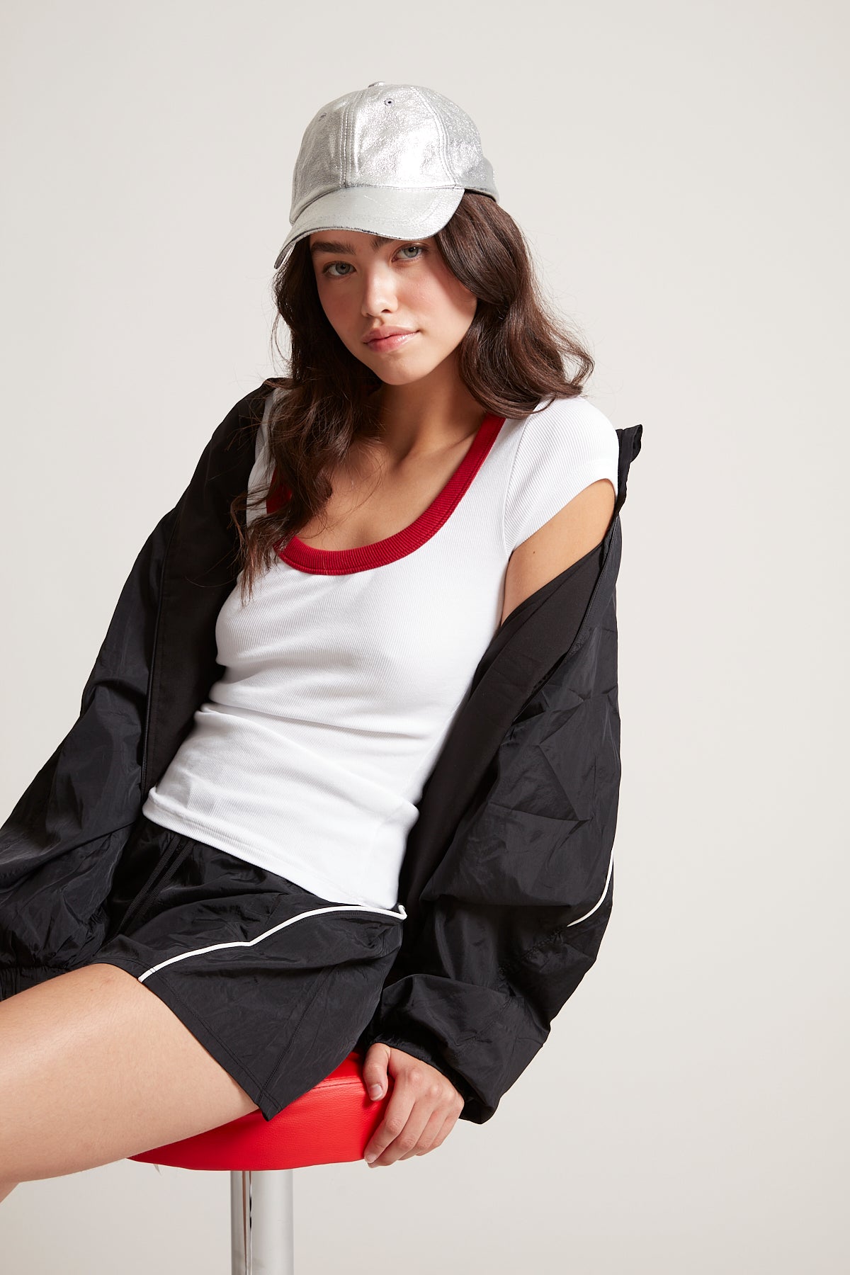 SCOOTIE SCOOP NECK TEE