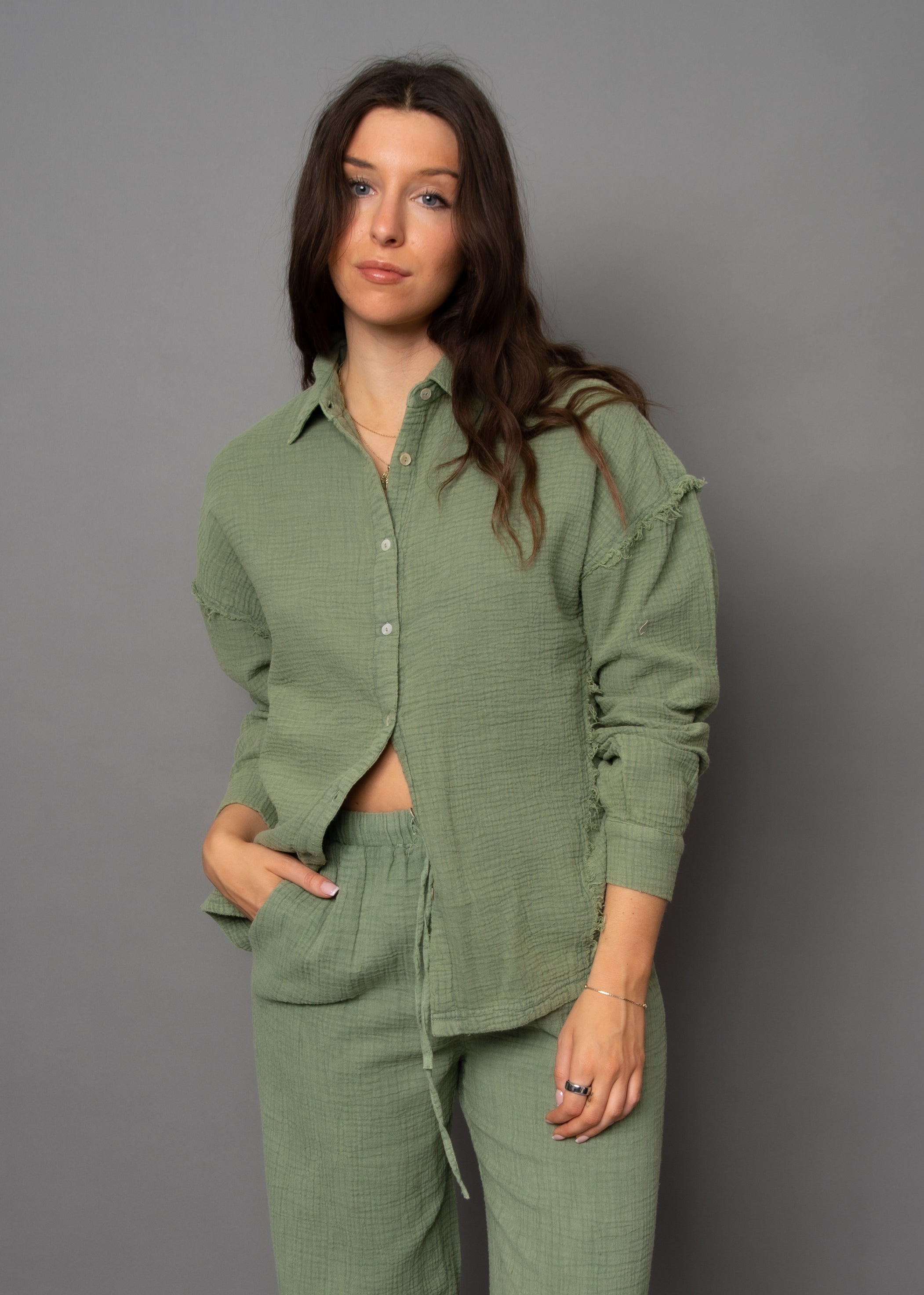 FARAMIR SHIRT - MOSS