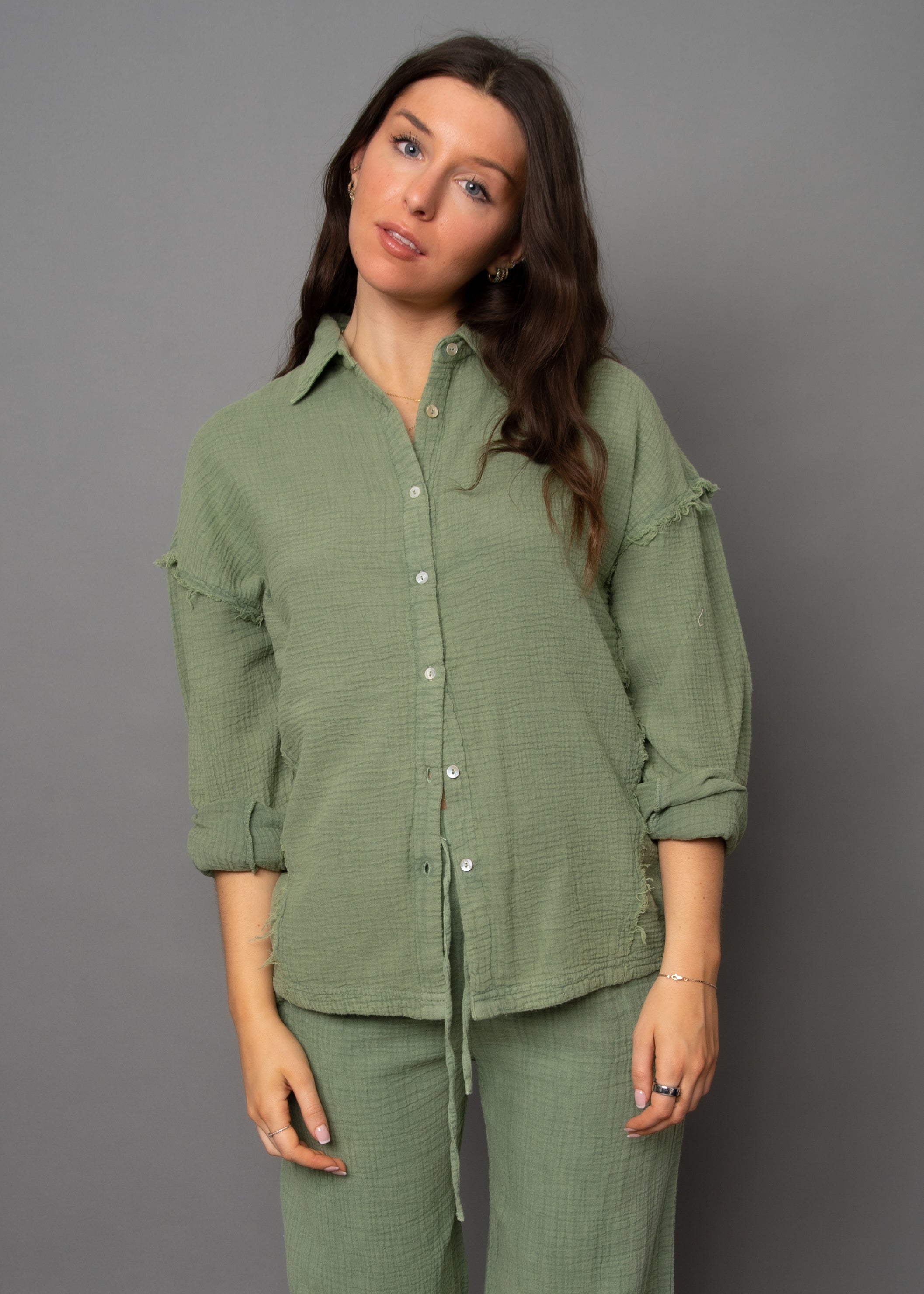 FARAMIR SHIRT - MOSS
