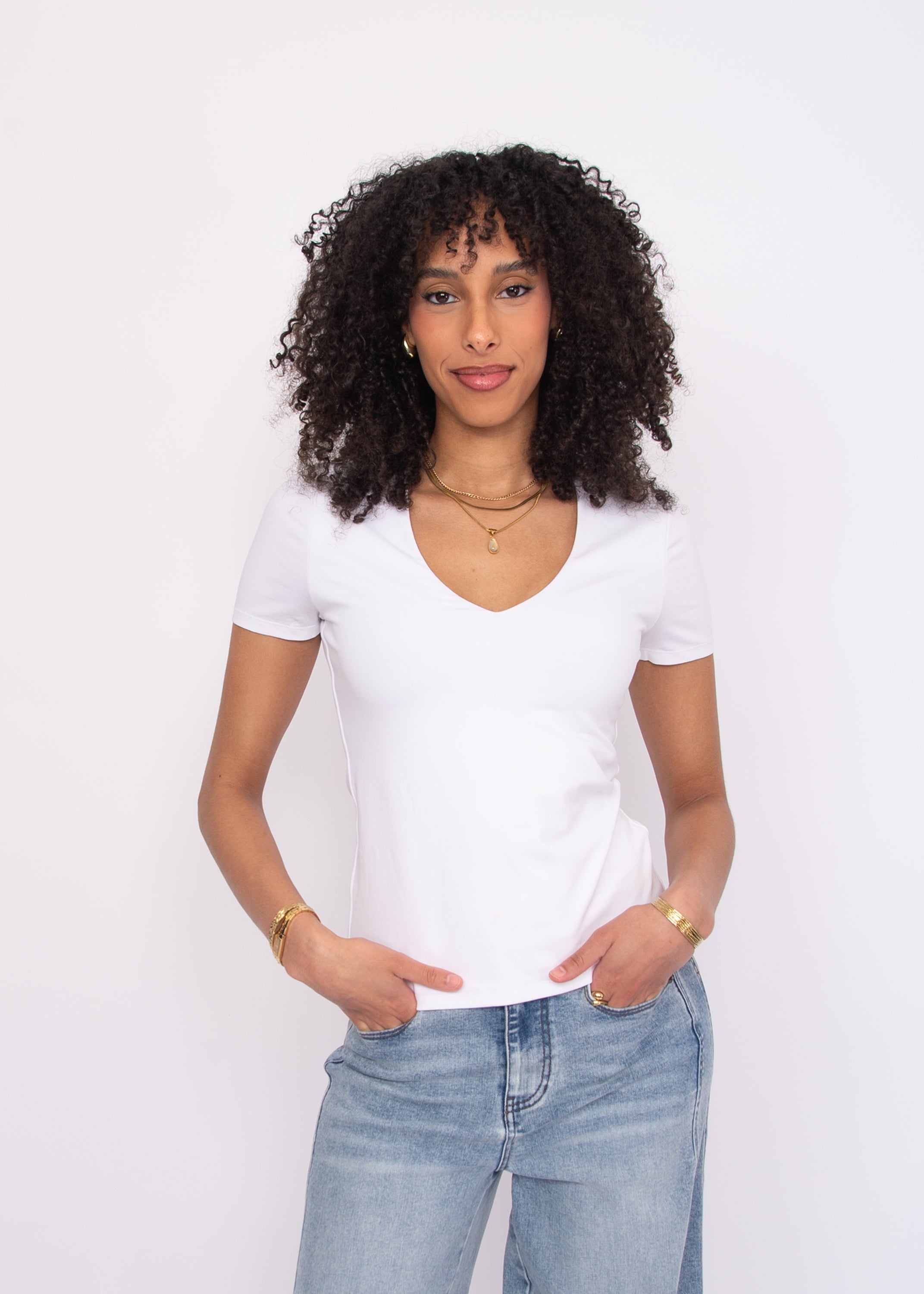 VALENNA TOP - WHITE