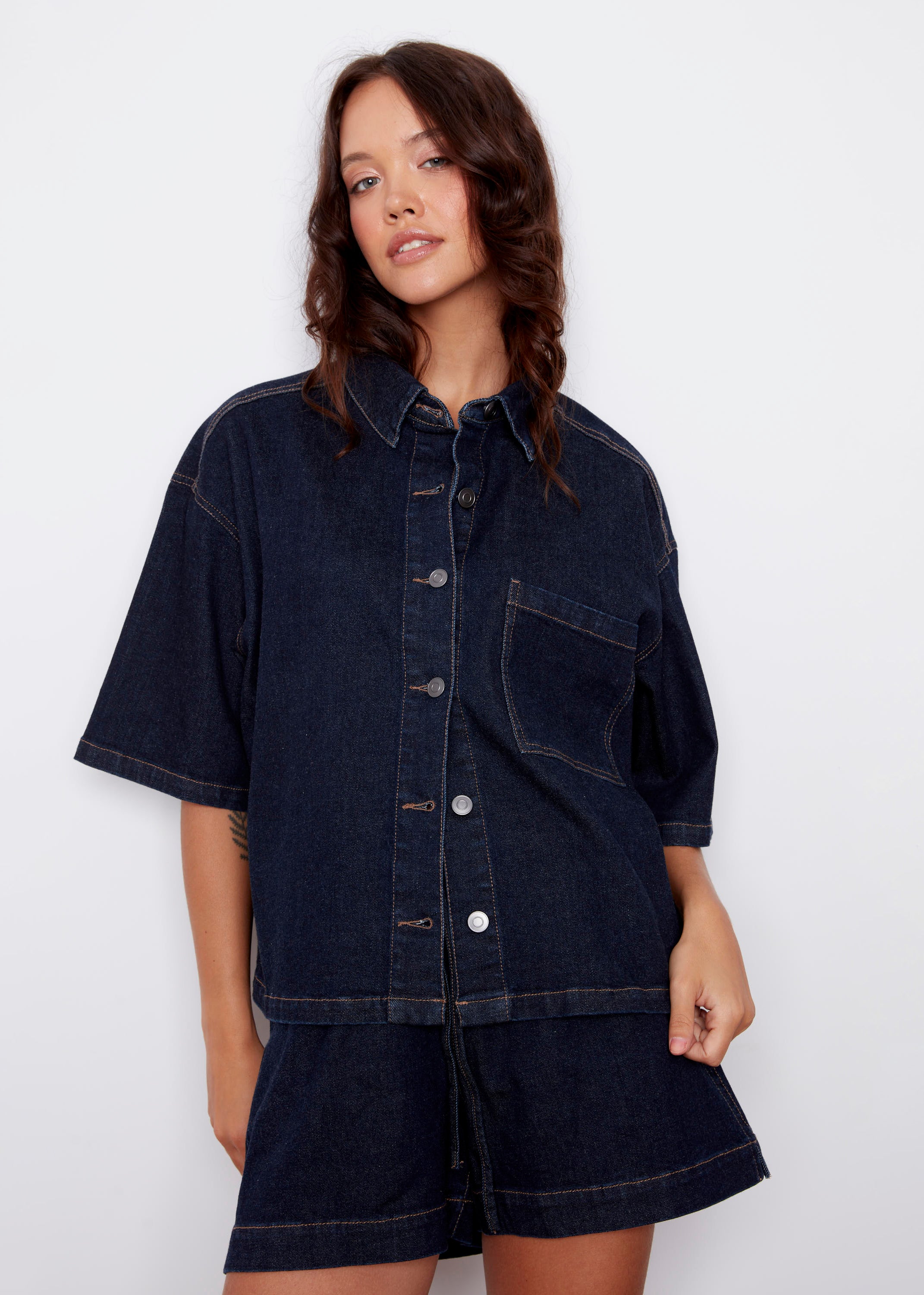 LORAINE DENIM SHIRT