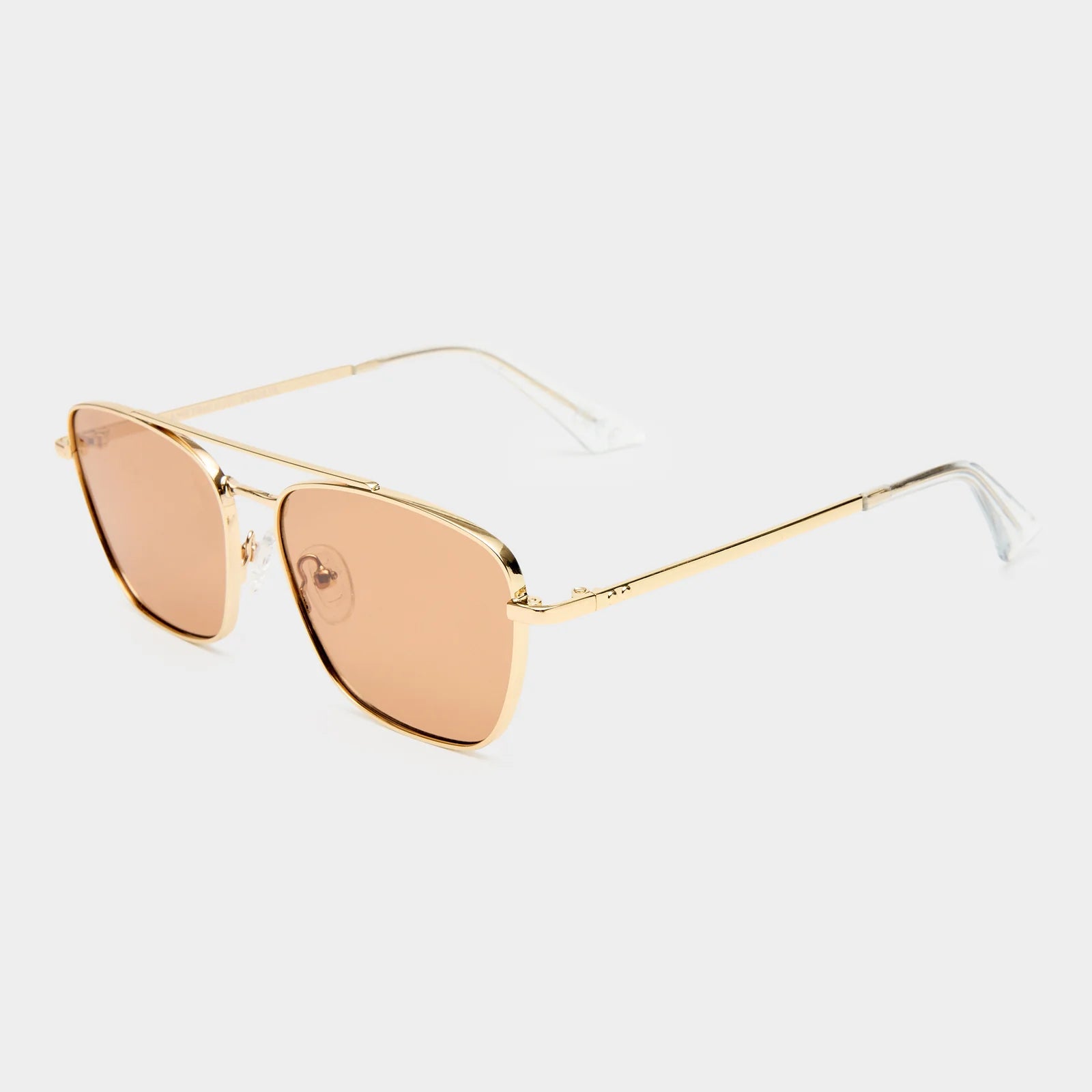 DIAMETRIC II SUNGLASSES - GOLD CHOCOLATE