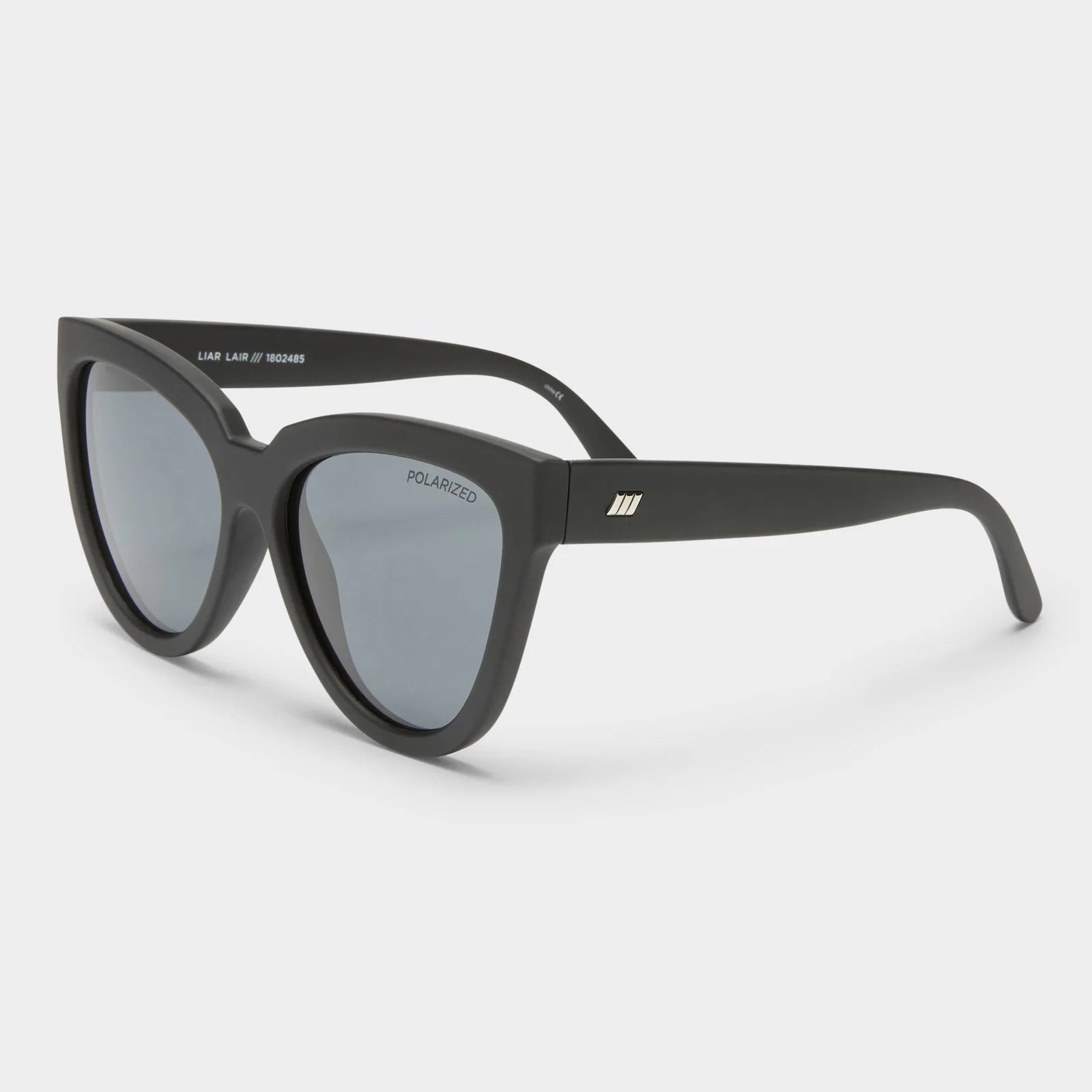 LIAR LAIR SUNGLASSES - BLACK POLARISED