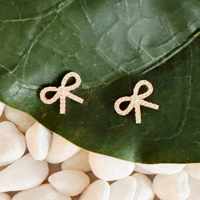 MINI BOW EARRINGS