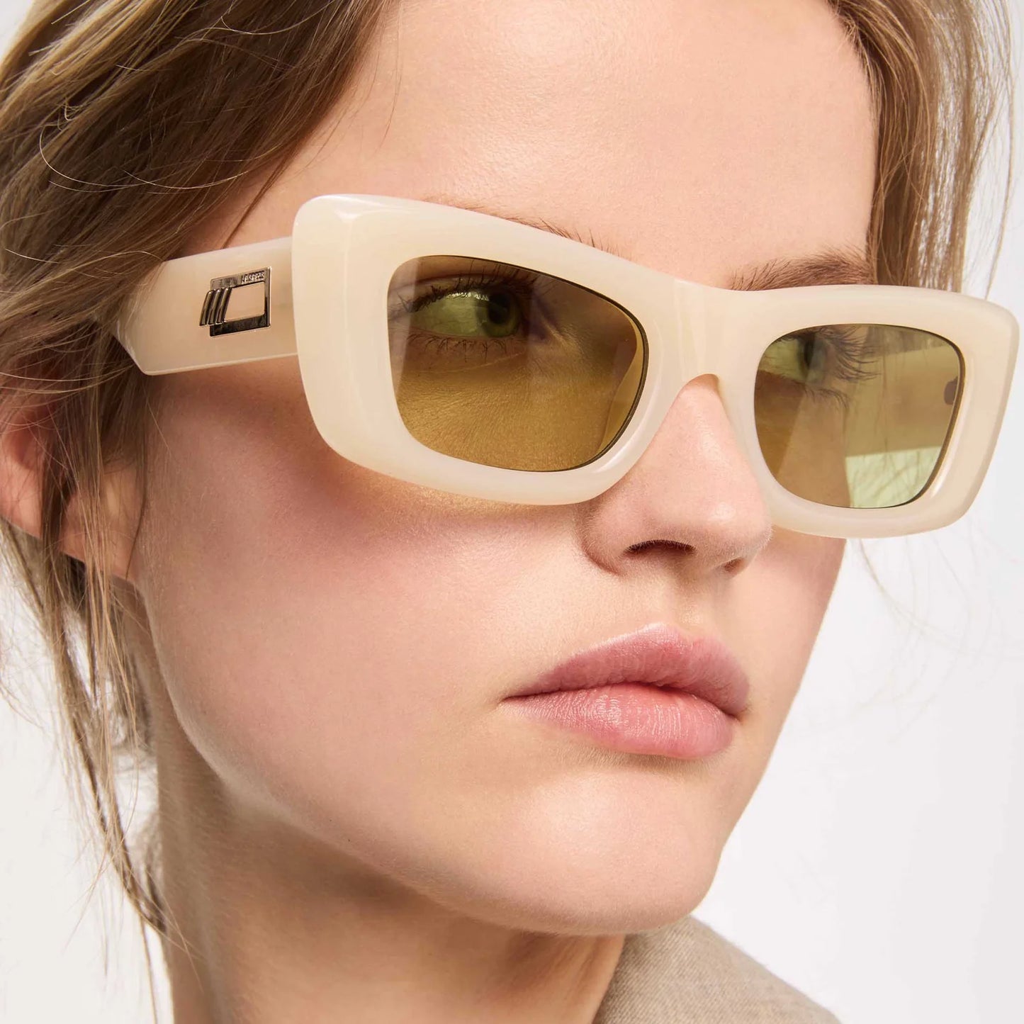 DOPAMINE SUNGLASSES - MILKY ALMOND