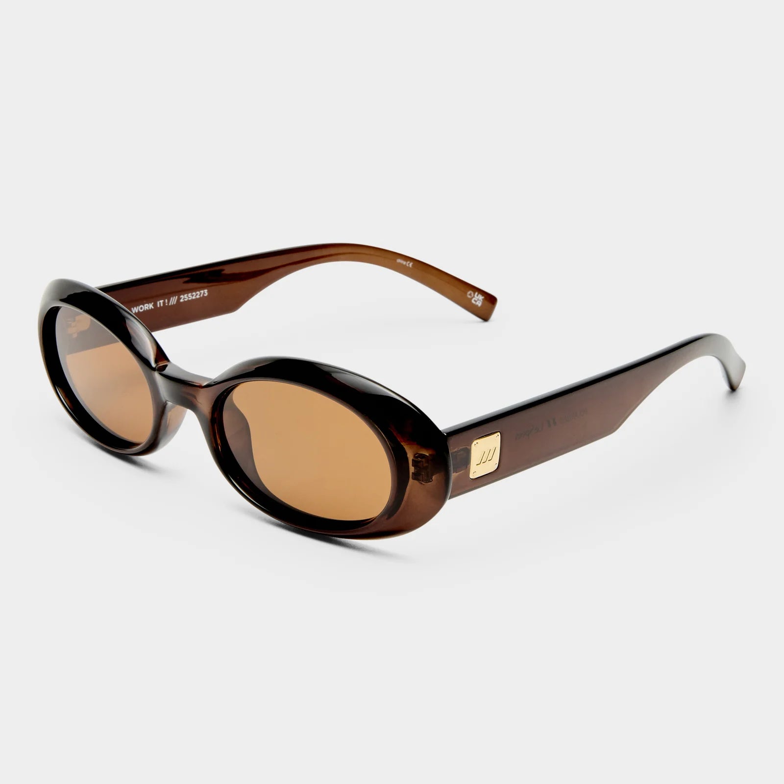 WORK IT! SUNGLASSES - COCOA POLARIZED