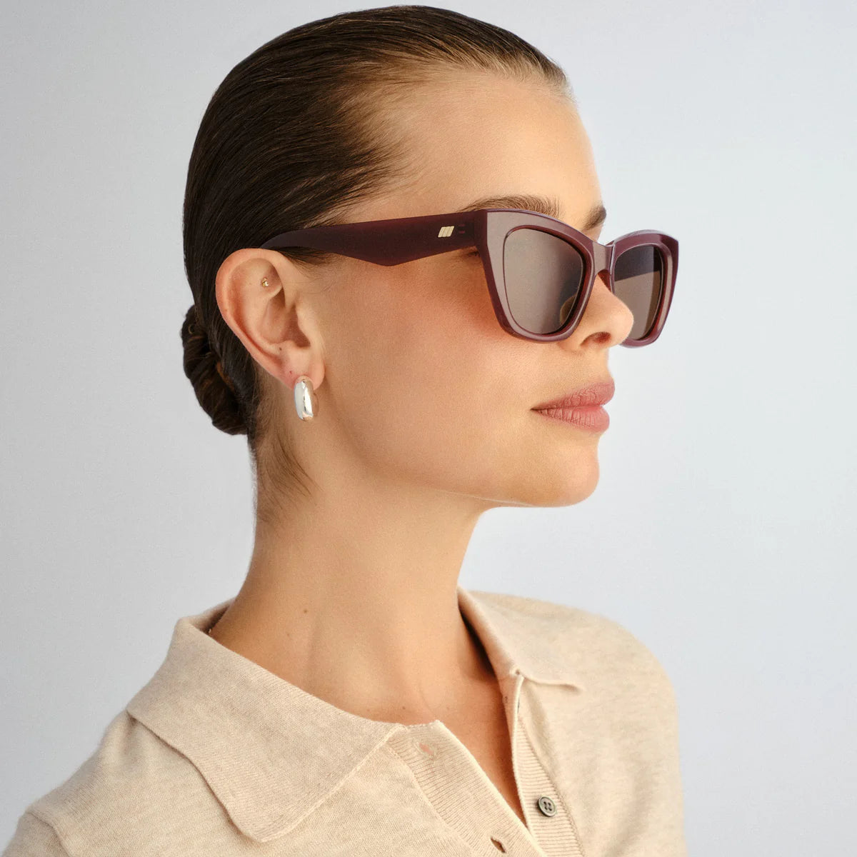 LUMEN SUNGLASSES - CRANBERRY POLARIZED