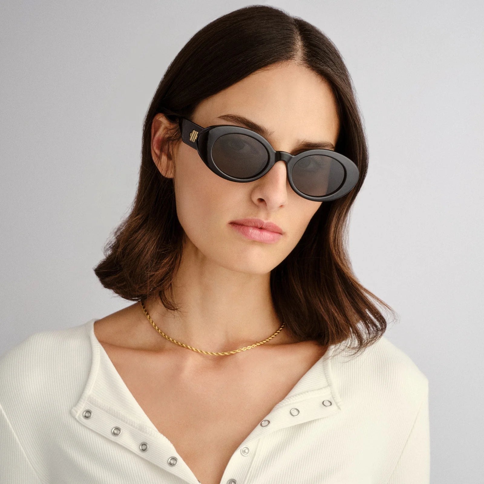NOUVEAU VIE SUNGLASSES - BLACK/GREEN