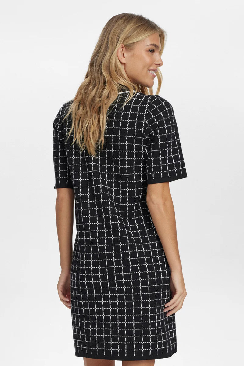 NUGRIDDA DRESS - CAVIAR