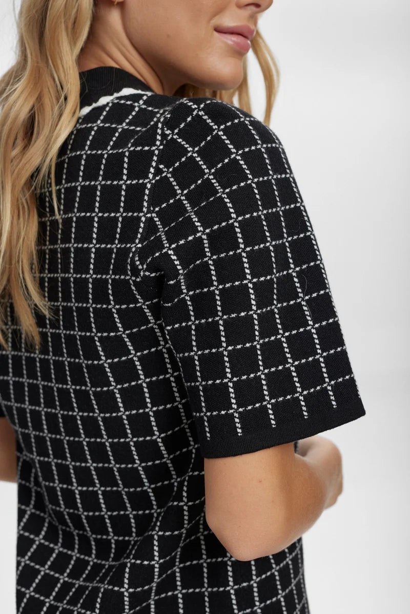 NUGRIDDA DRESS - CAVIAR