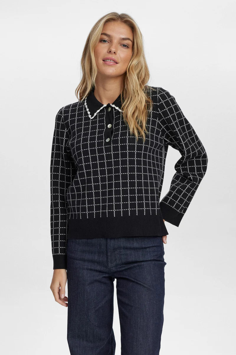 NUGRIDDA SWEATER - CAVIAR