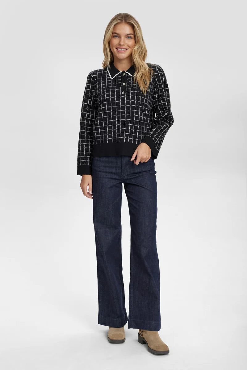 NUGRIDDA SWEATER - CAVIAR