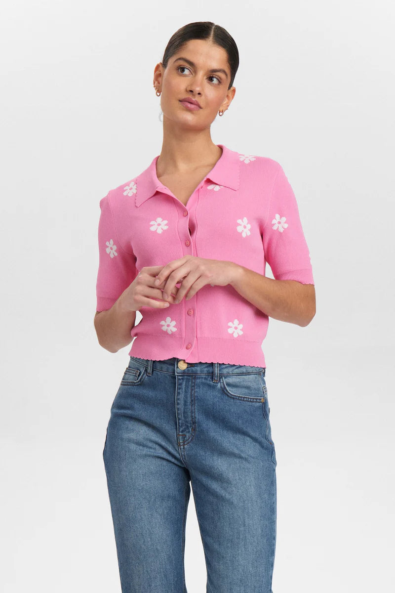 NUMARGIT PULLOVER - PINK COSMOS