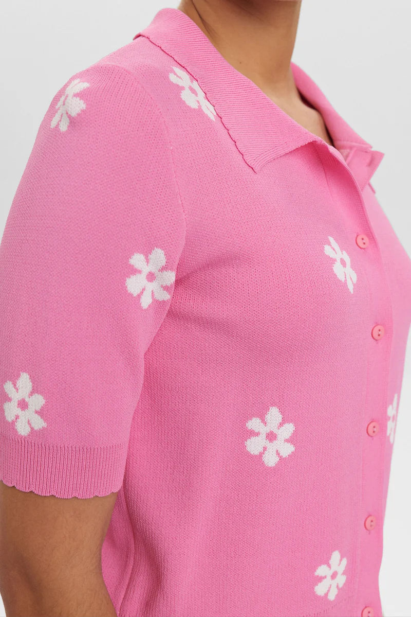 NUMARGIT PULLOVER - PINK COSMOS
