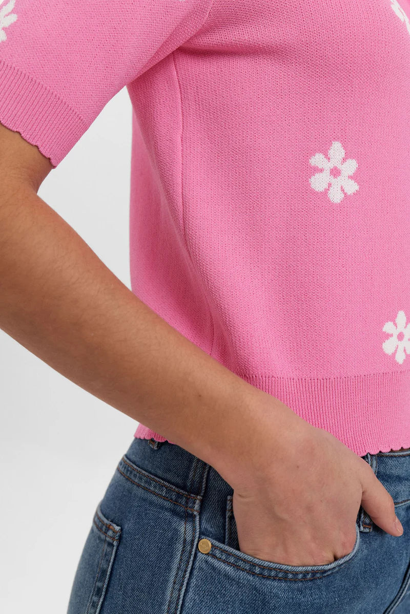 NUMARGIT PULLOVER - PINK COSMOS