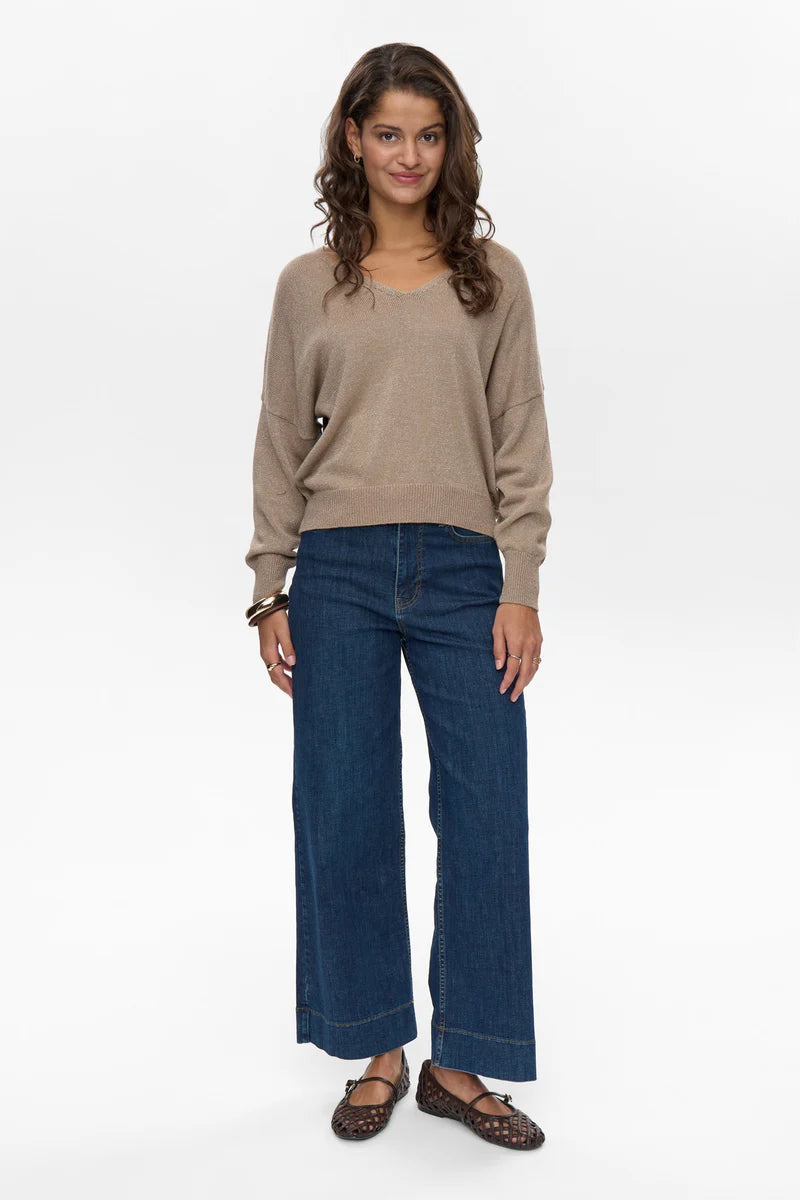 NUMILRAY SWEATER - TAUPE GREY