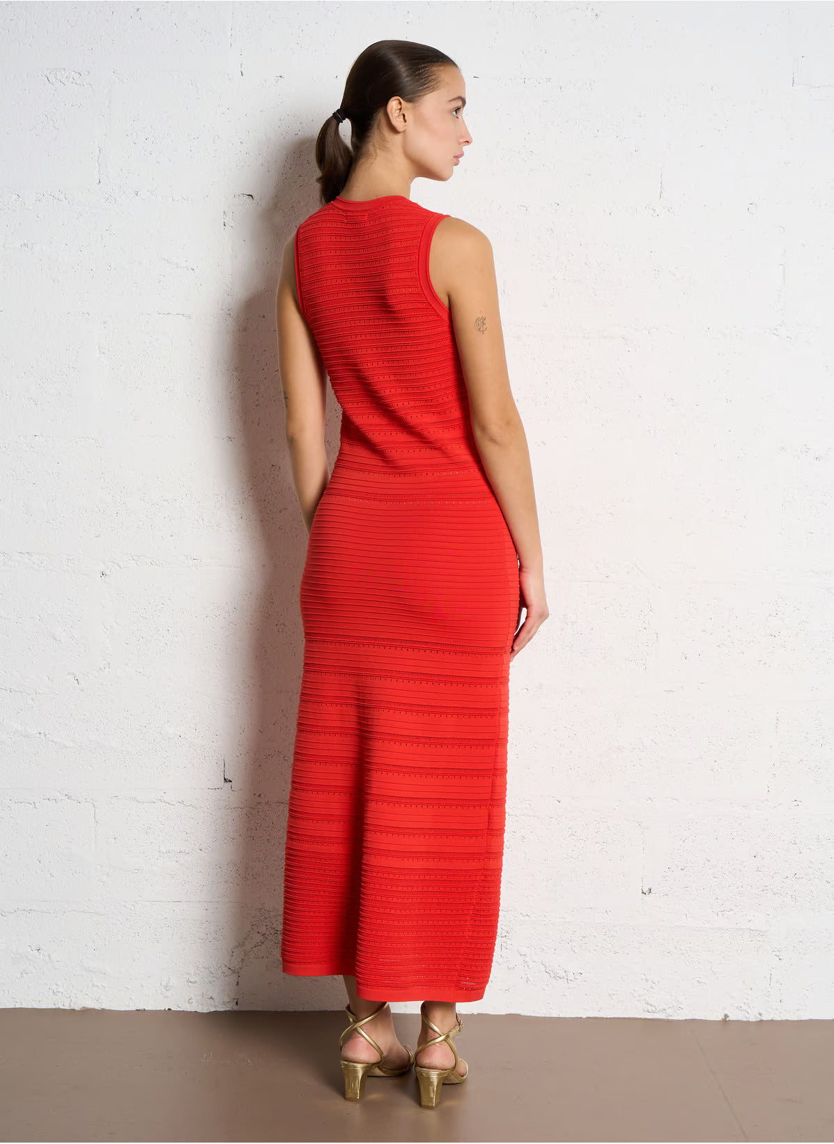 CIMEA DRESS - GERANIUM
