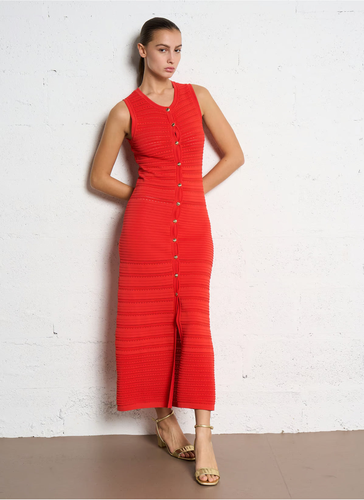 CIMEA DRESS - GERANIUM