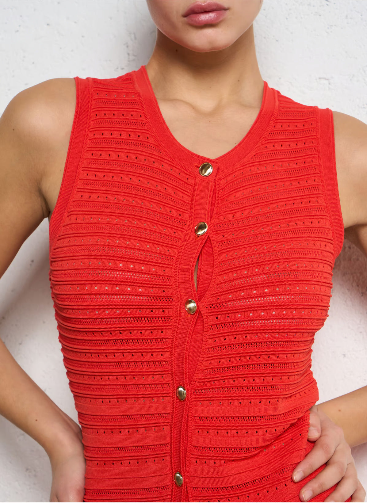 CIMEA DRESS - GERANIUM