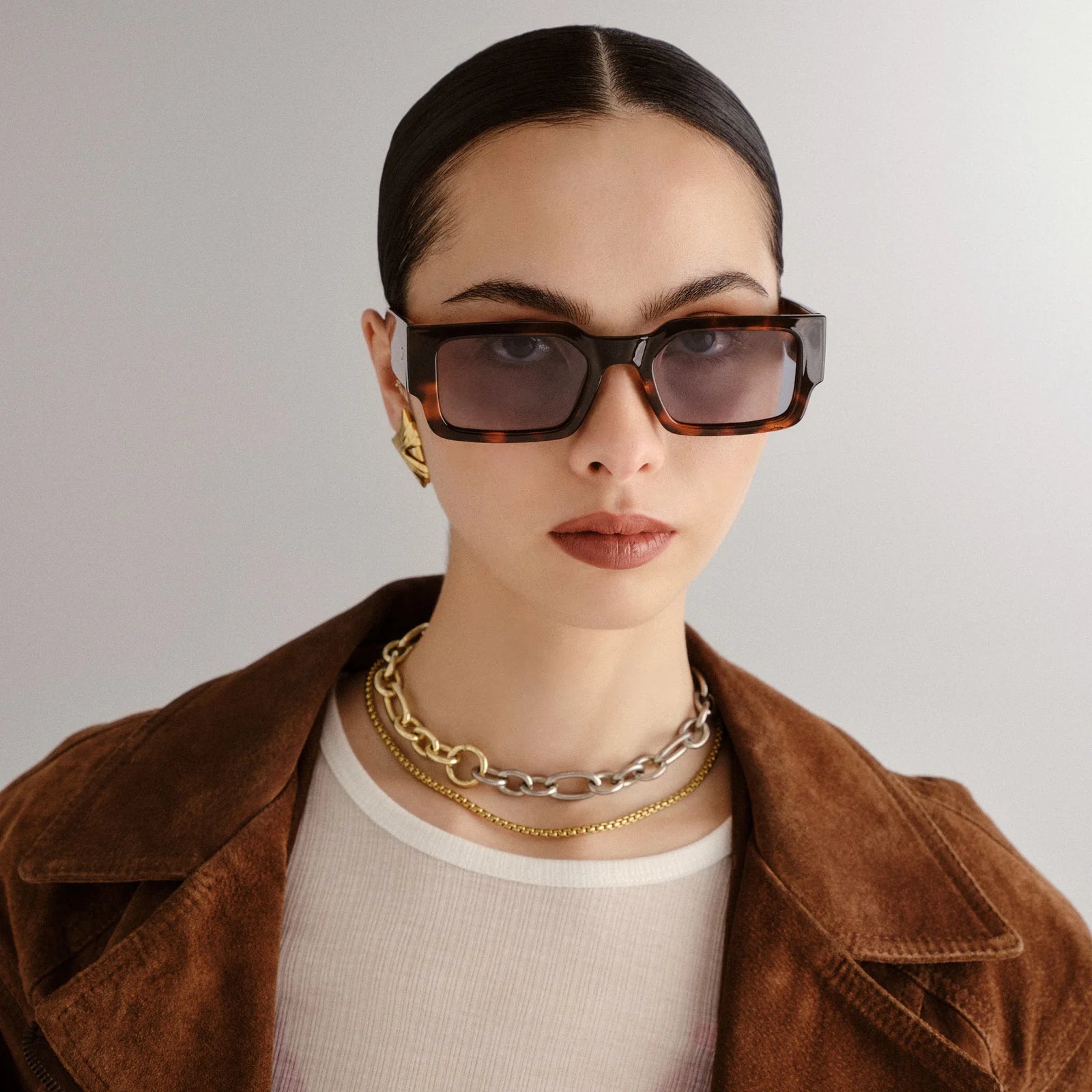 CONTEMPLATION SUNGLASSES - SUPER DARK TORT