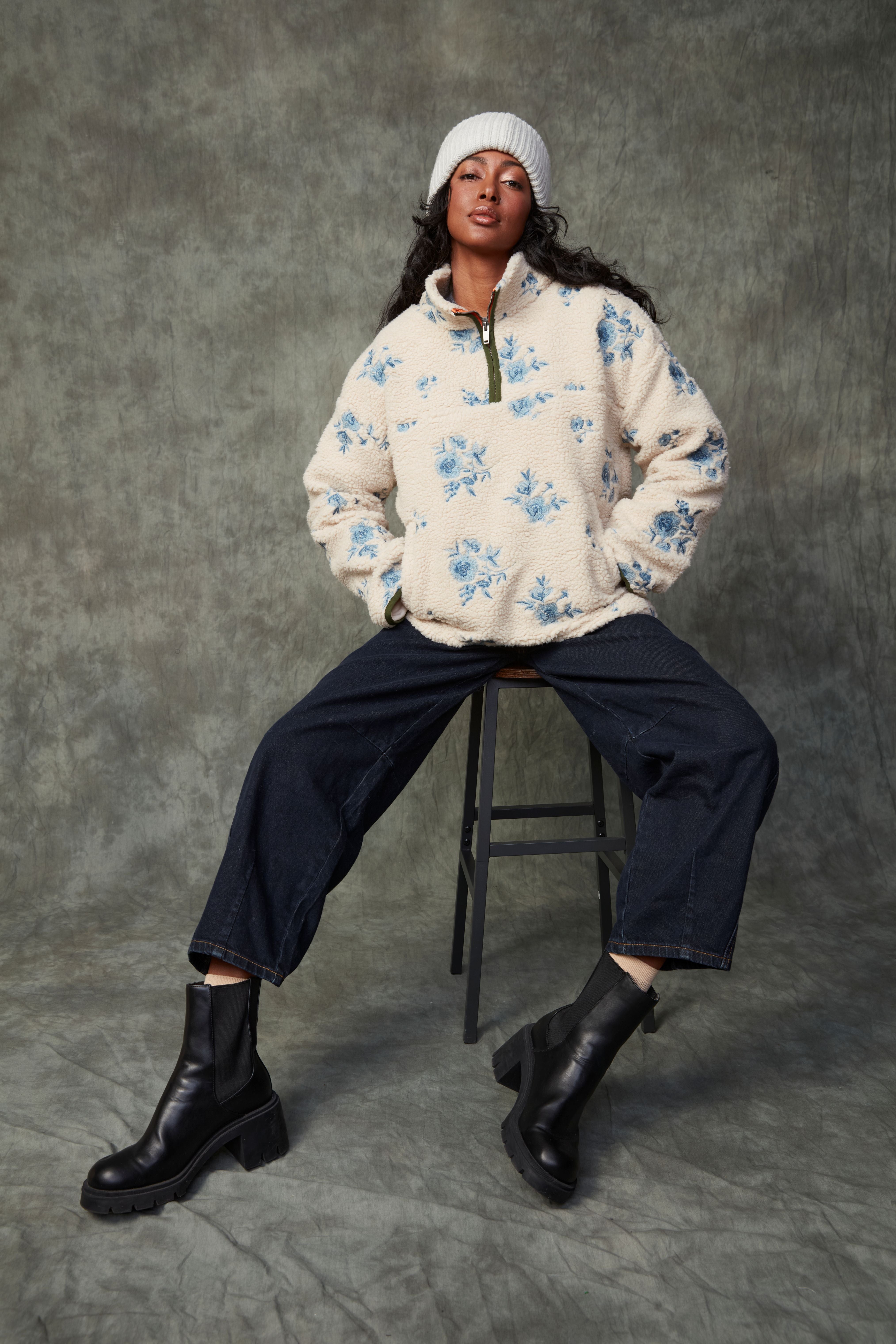 POPPY ANORAK ZIP UP