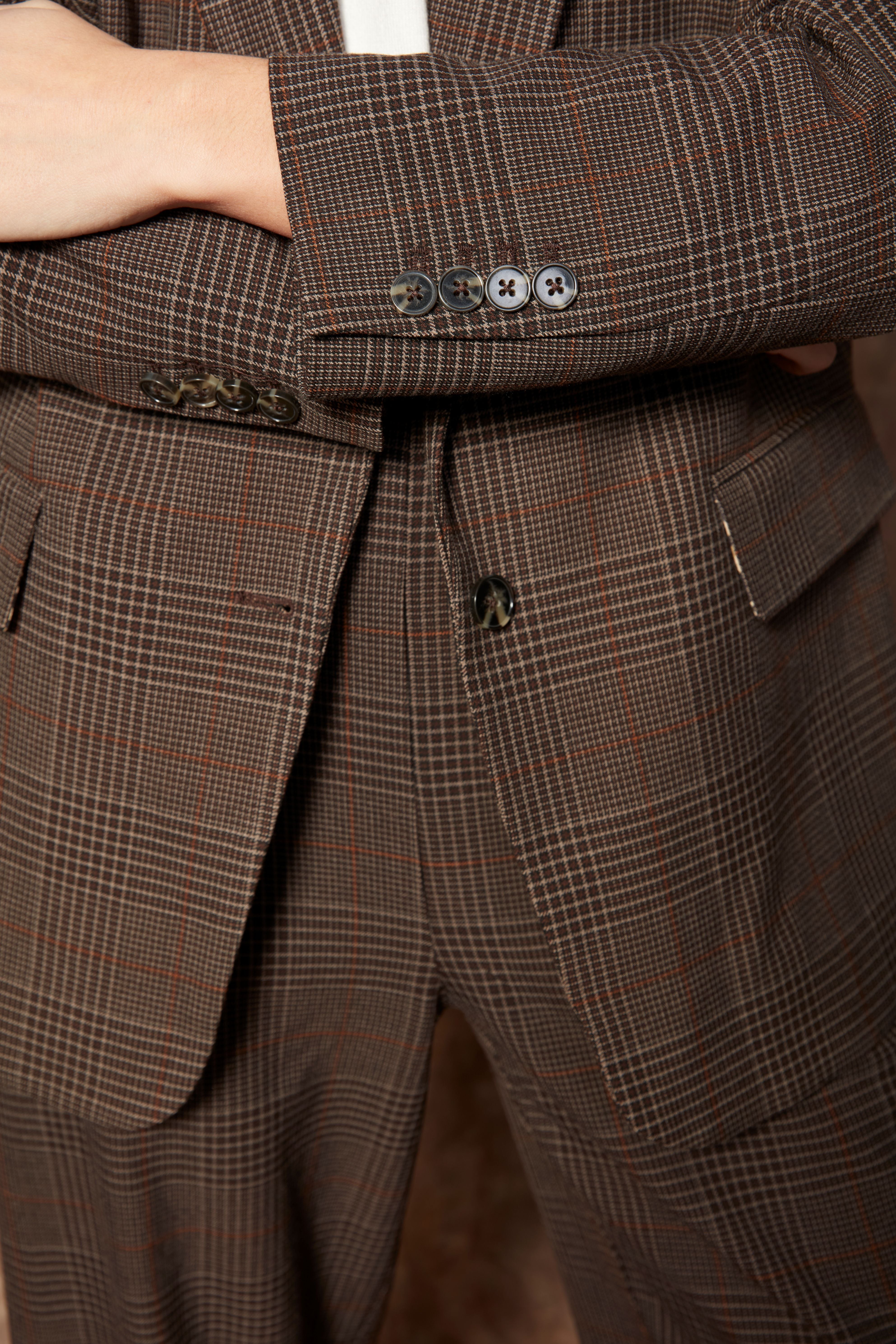 BLINDA BLAZER - BROWN RUST