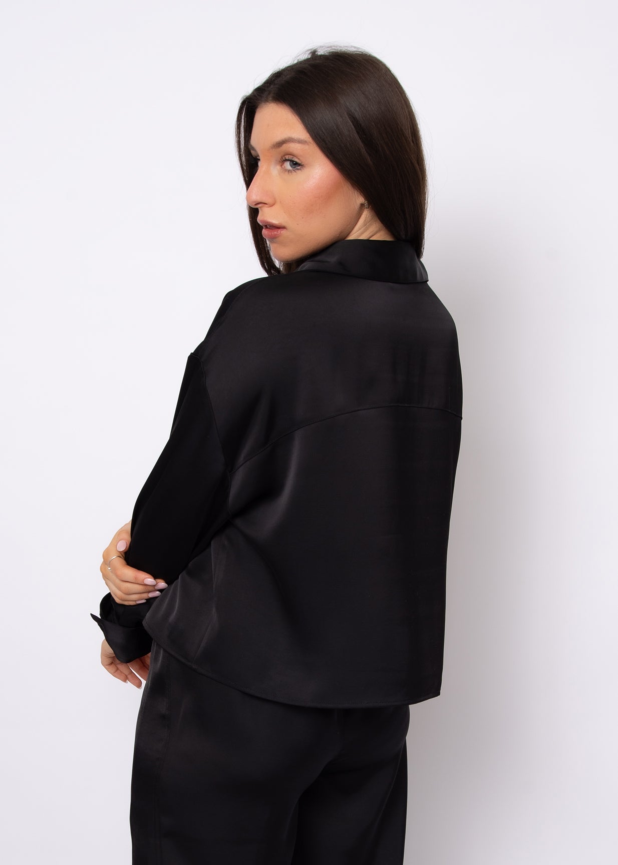 KERWIN CROP TOP - BLACK