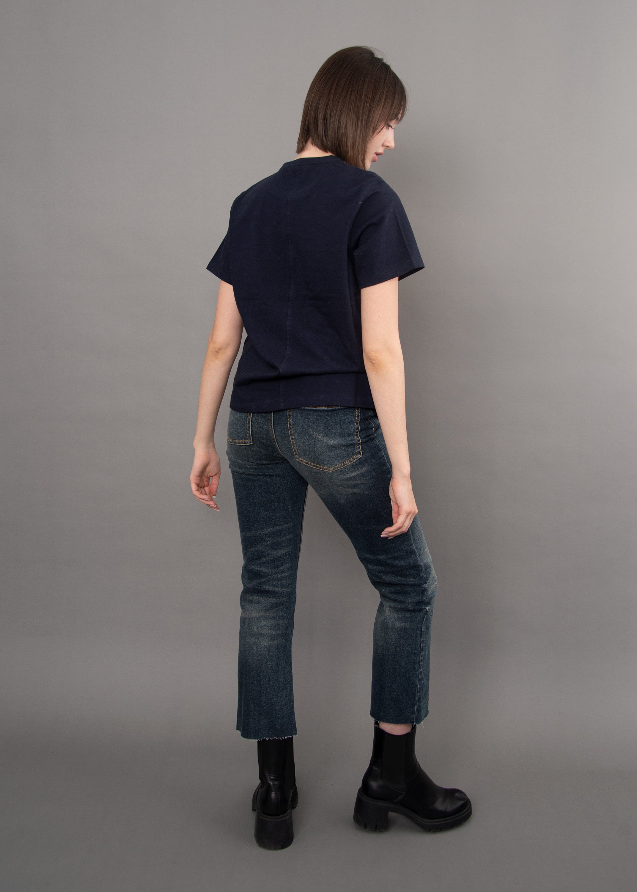 REGINA TEE - NAVY
