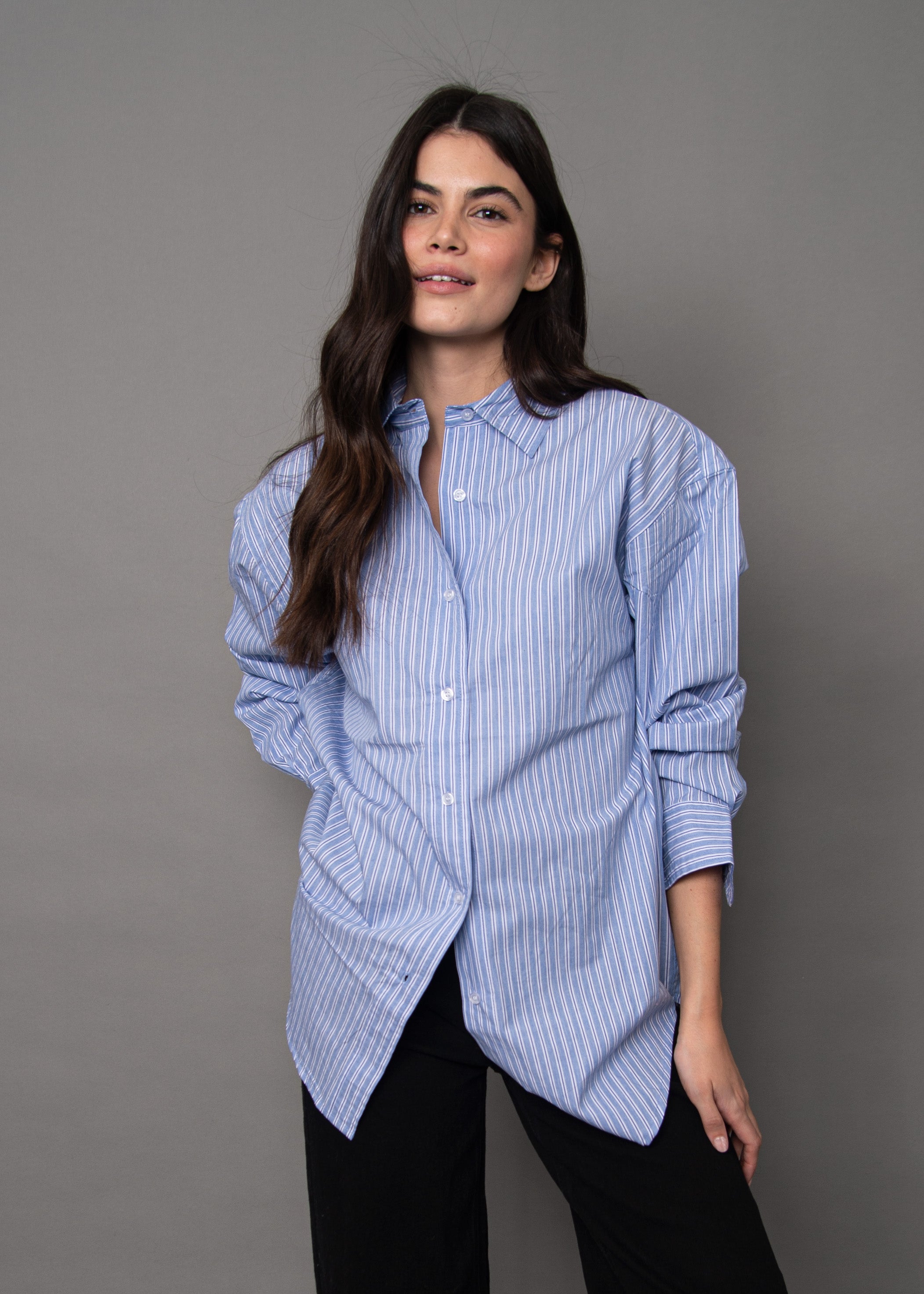 PADME STRIPED POPLIN SHIRT